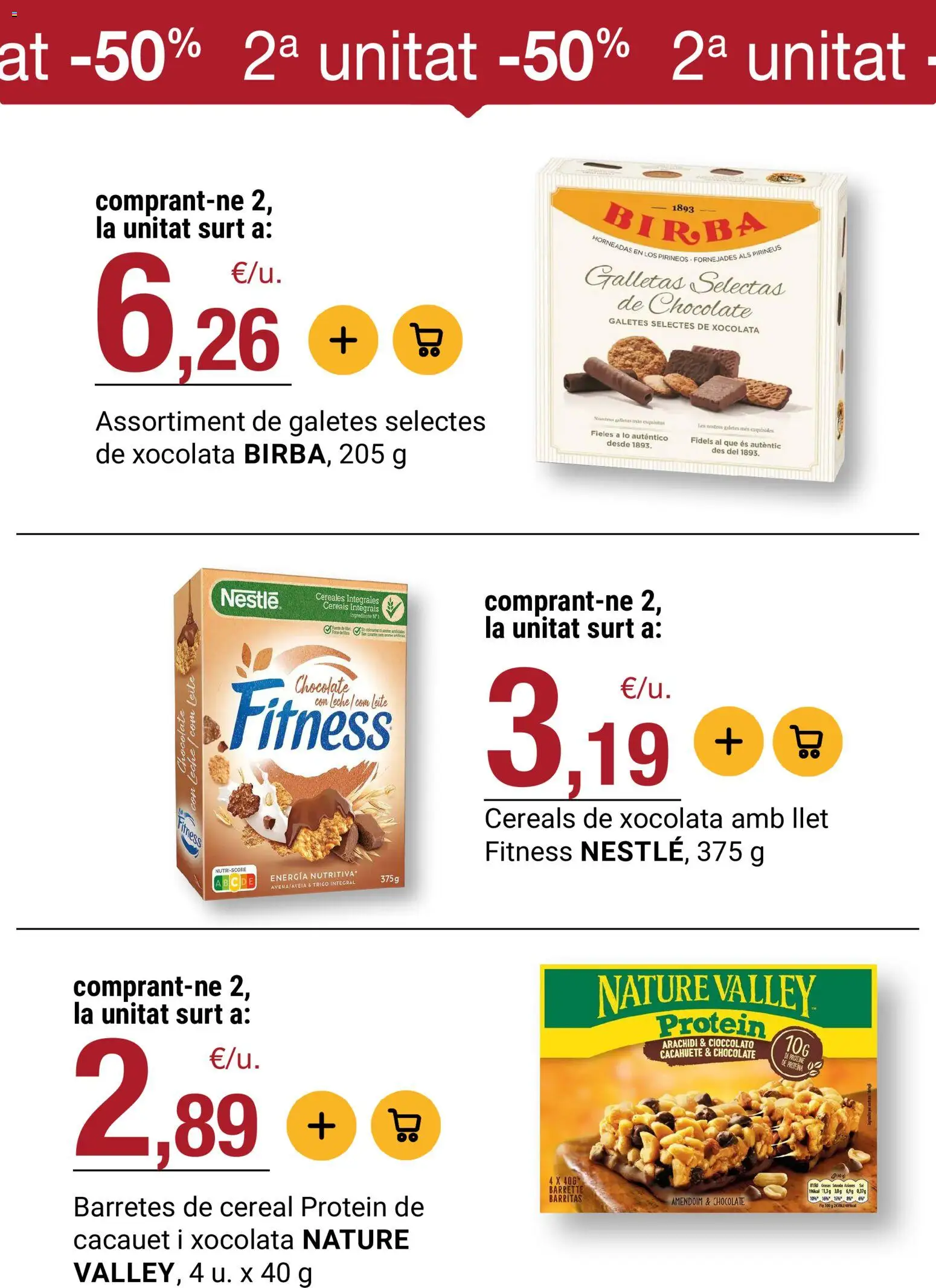 Bonpreu folleto │ válido desde el 16.06.2026 | Página: 28 | Productos: Leche, Chocolate, Cereales, Galletas