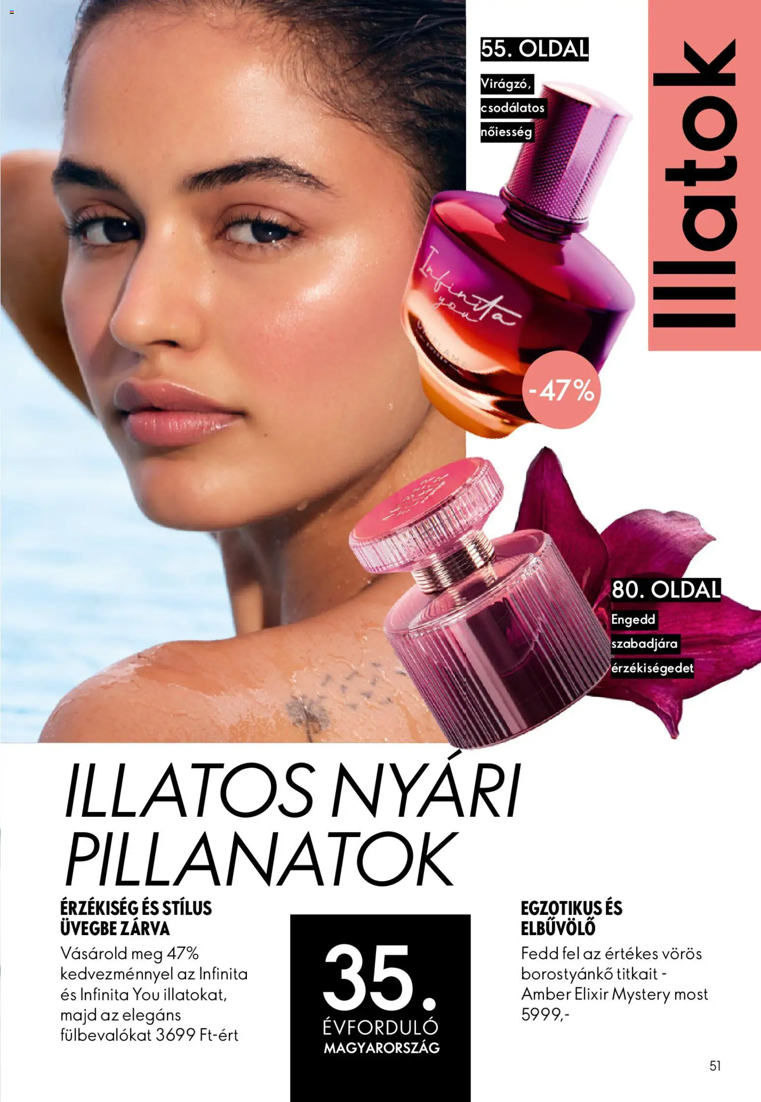Oriflame akciós ujság - amely érvényes a következő dátumtól: 2026.07.08. | Oldal: 51