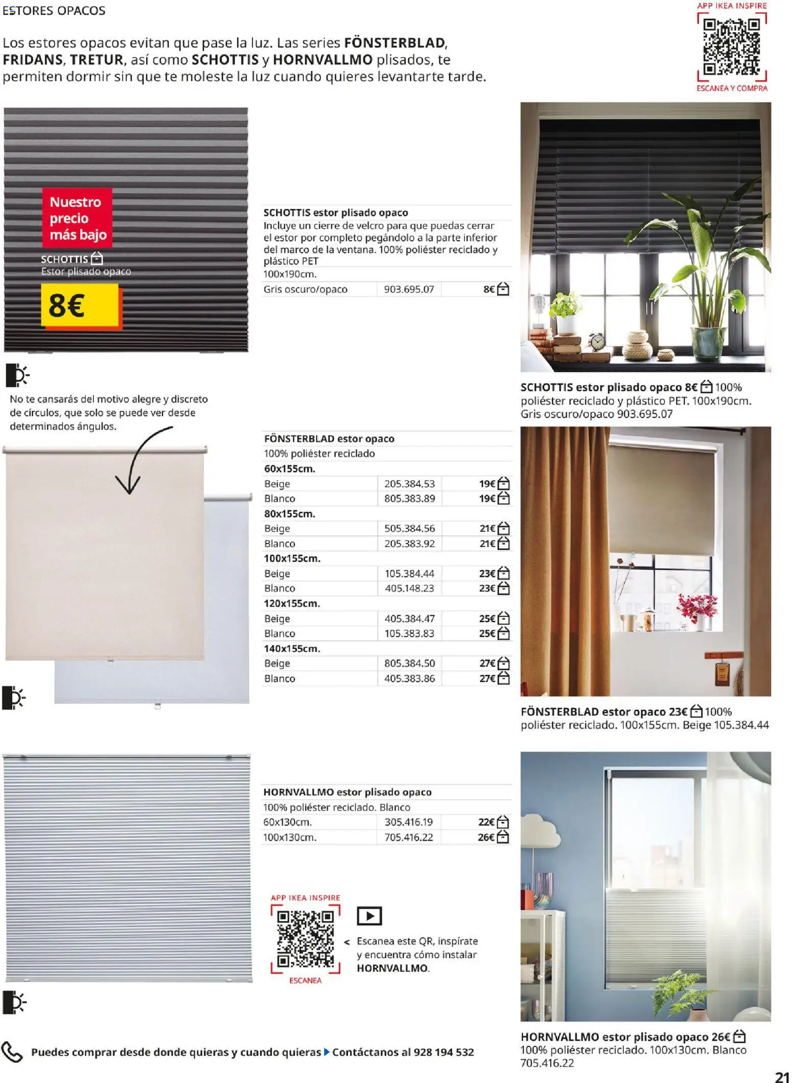 IKEA - Cortinas y estores │ válido desde el 01/09/2026 | Página: 21 | Productos: Té, Marco