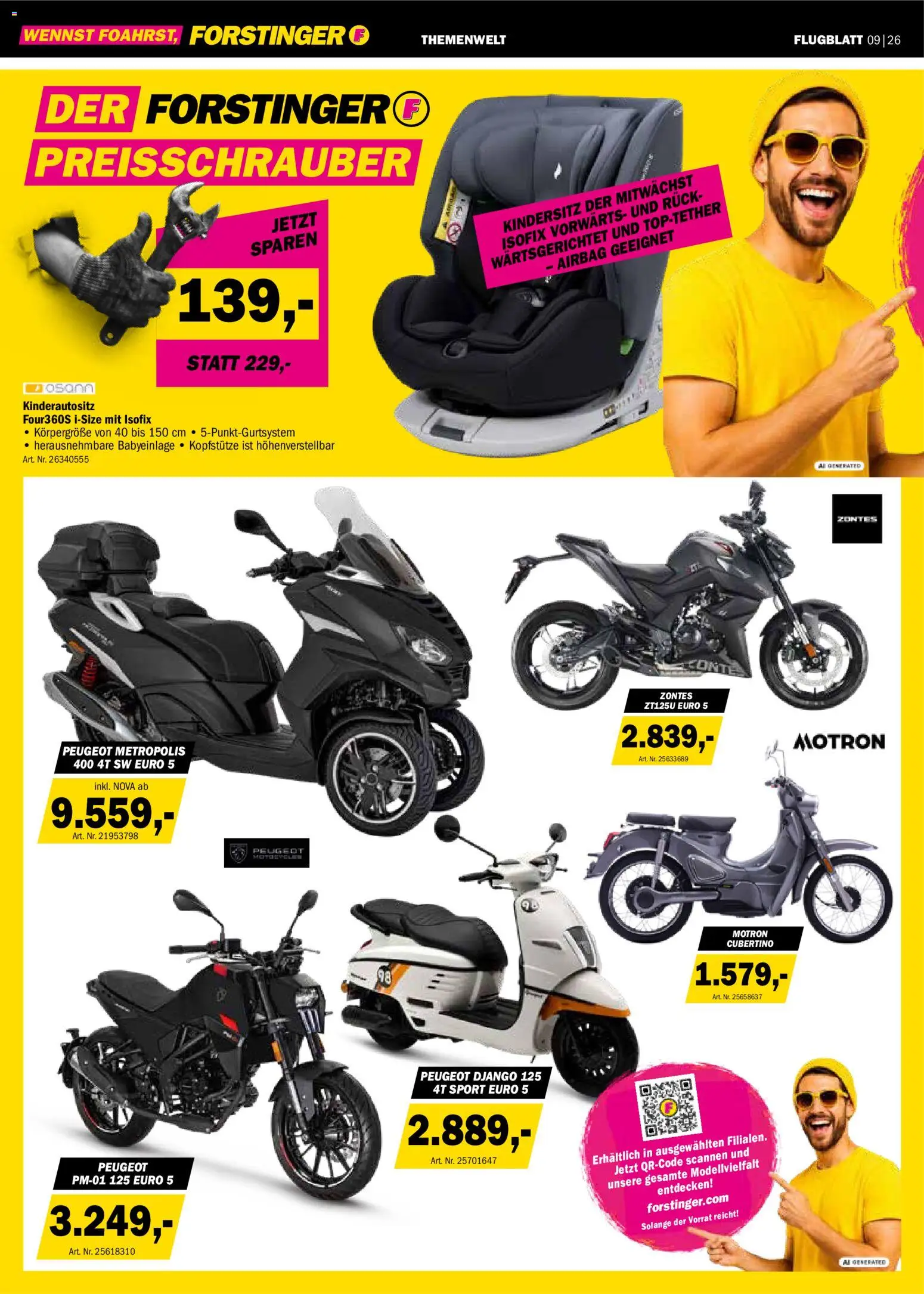 Forstinger Flugblatt gültig ab 19.08.2026 | Seite: 8