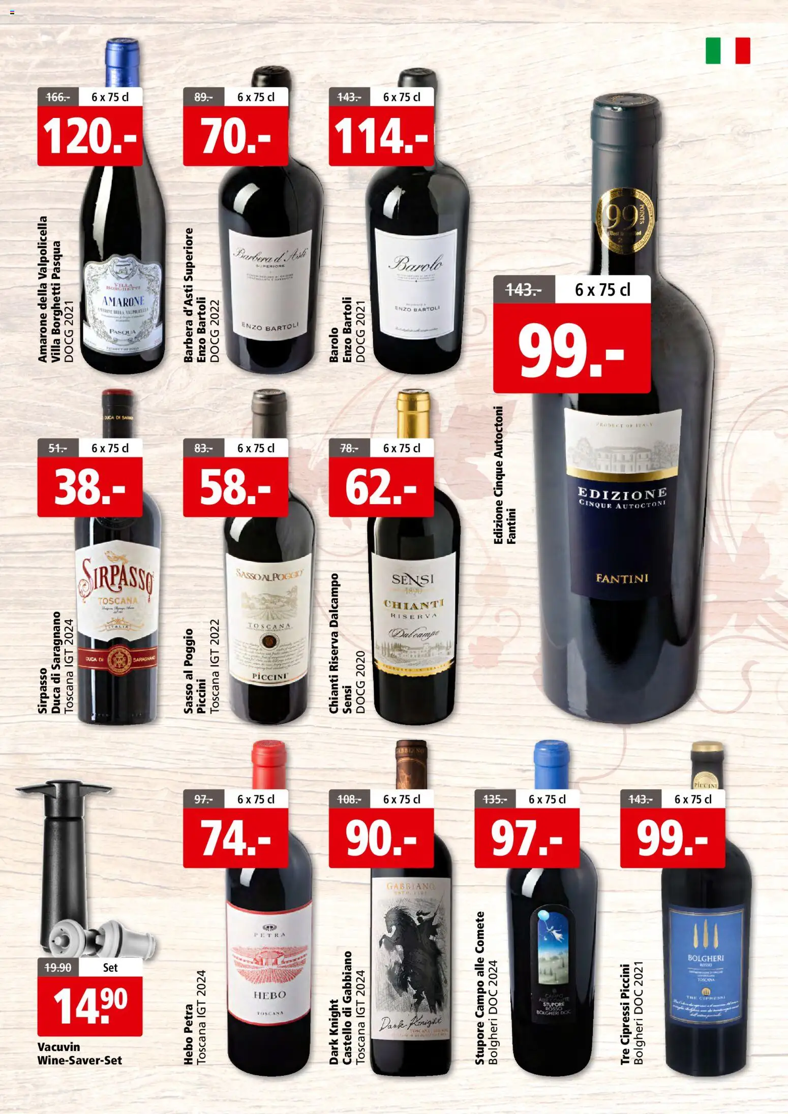 Aligro aktionen Foire aux vins Schlieren, Gossau SG, Frauenfeld, Rapperswil-Jona, Sargans, Bern – gültig ab 21.09.2026 | Seite: 3