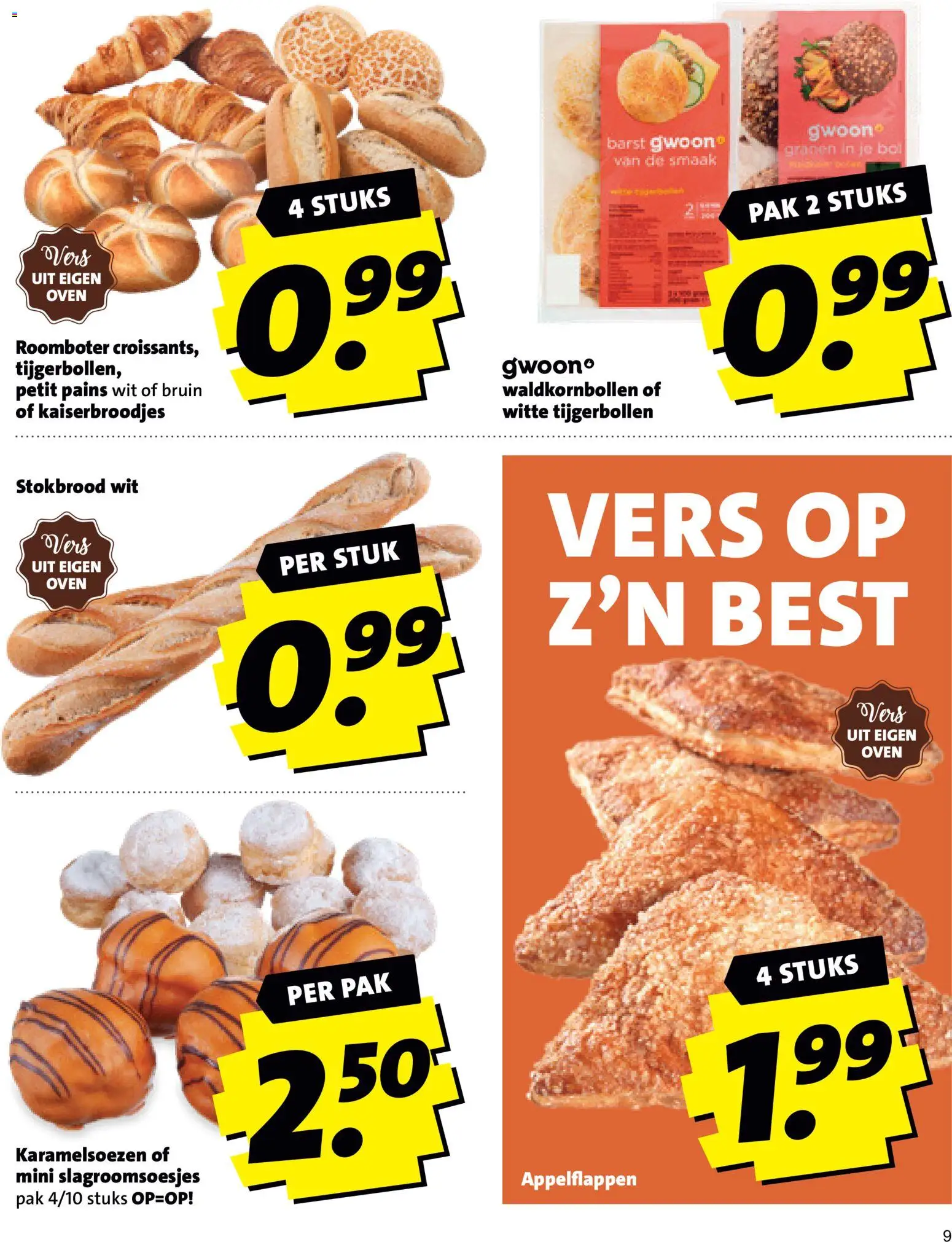 {H1} | Pagina: 9 | Producten: Granen, Stokbrood, Oven, Bol