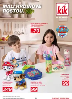 Náhled letáku Kik leták od 06.07.2026