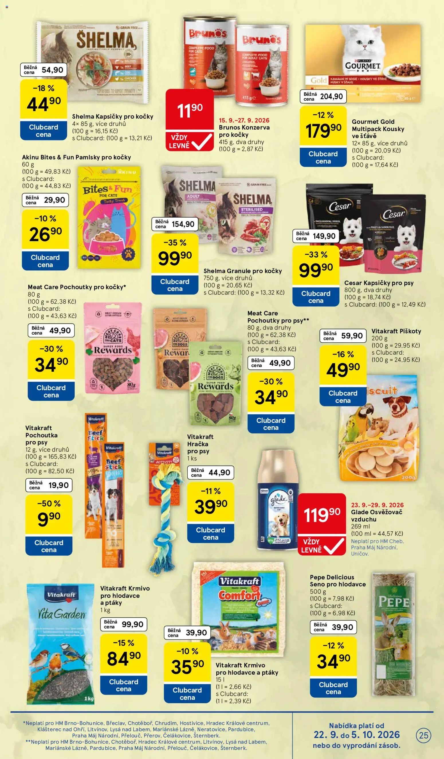 Tesco leták - Hypermarket od 23.09.2026 | Strana: 25