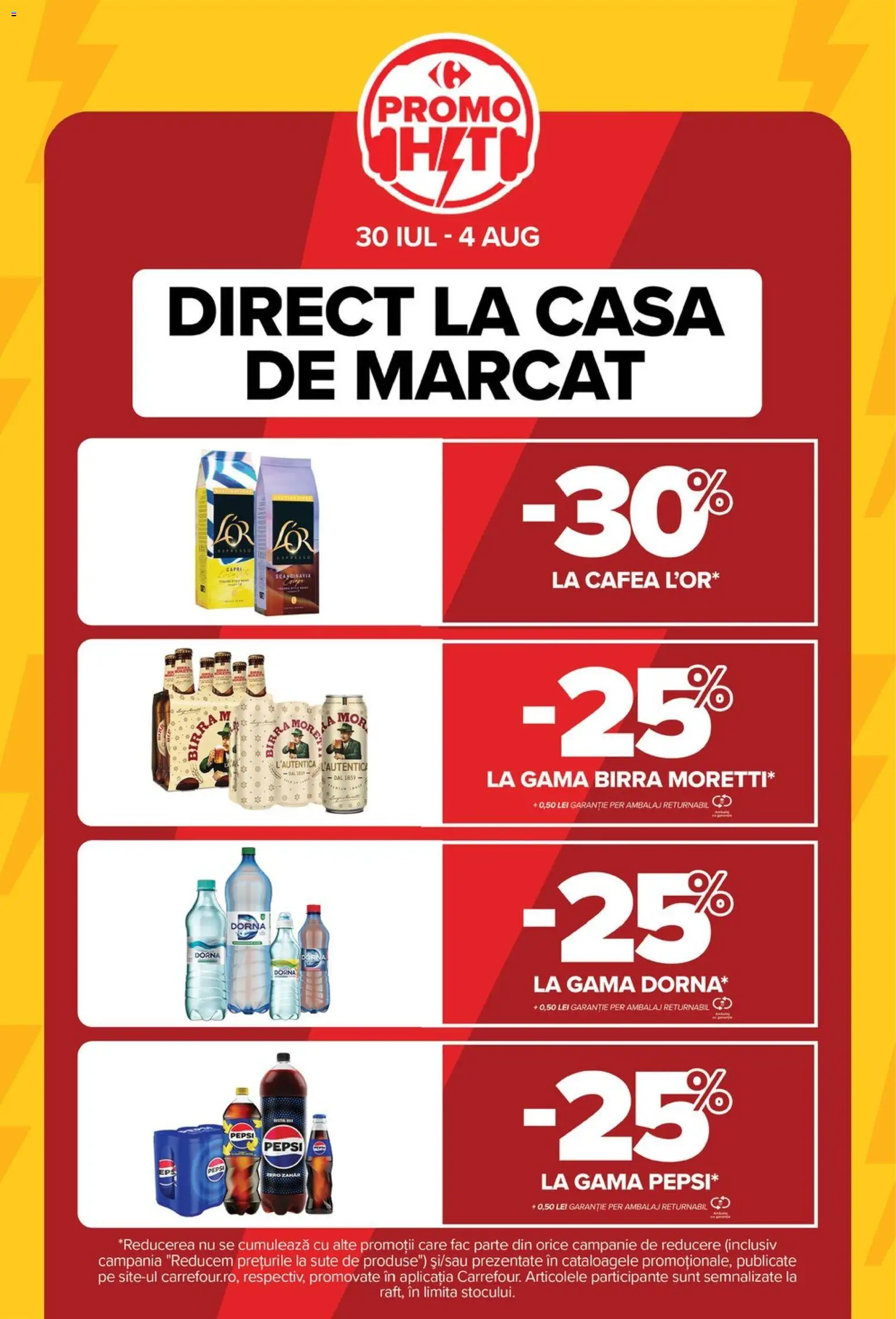 Noul catalog Carrefour – valabil de la 29.07.2026 | Pagină: 6 | Produse: Cafea