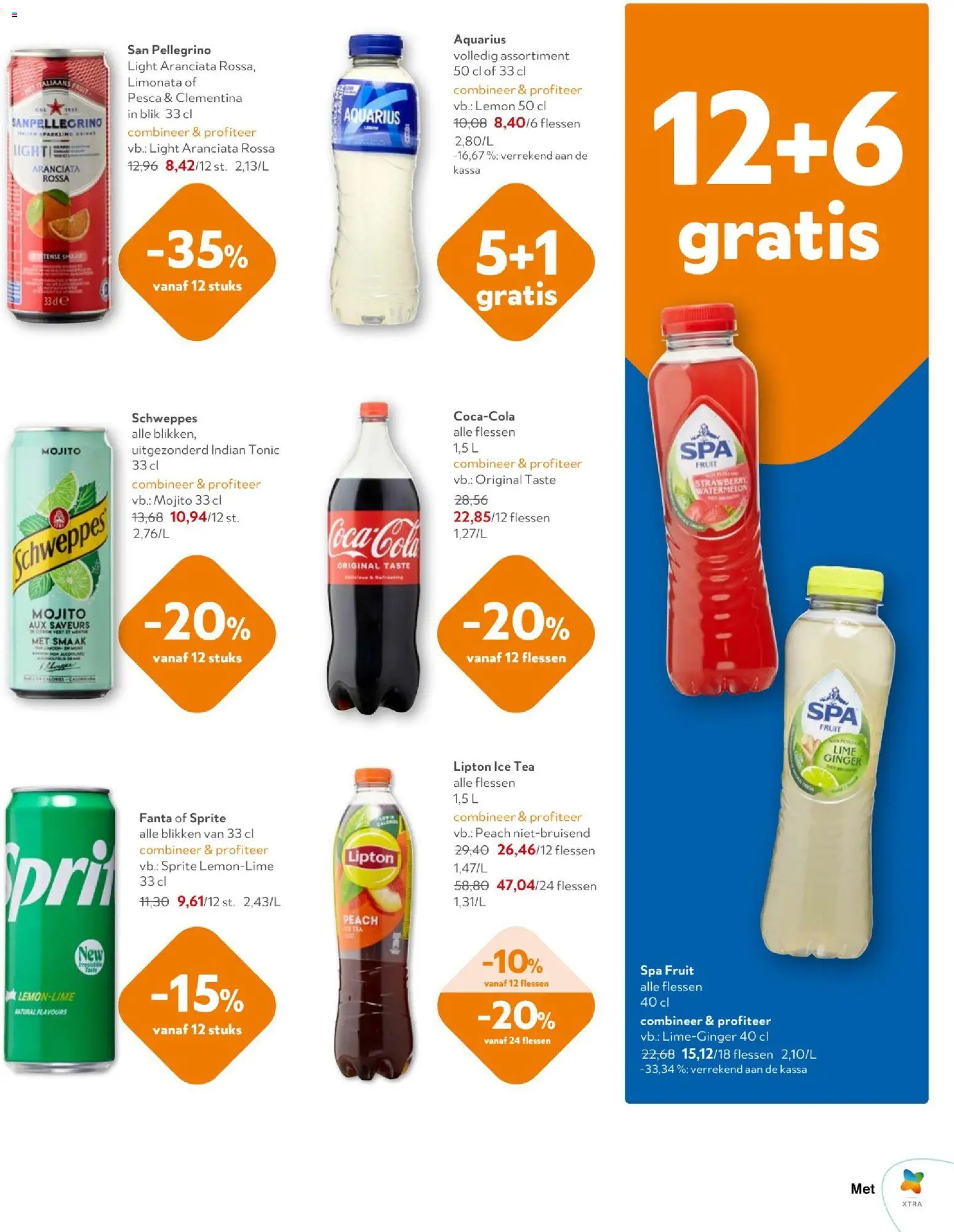 {H1} | Pagina: 7 | Producten: Tonic, Fanta, Sprite, Fruit