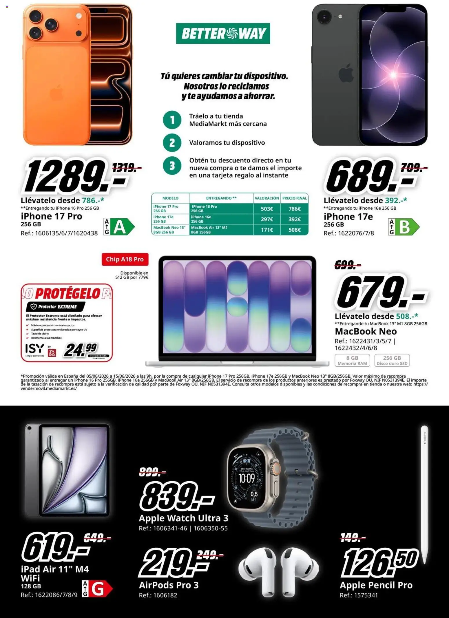 Media Markt folleto │ válido desde el 05.06.2026 | Página: 14 | Productos: Té, Apple, Iphone, Disco