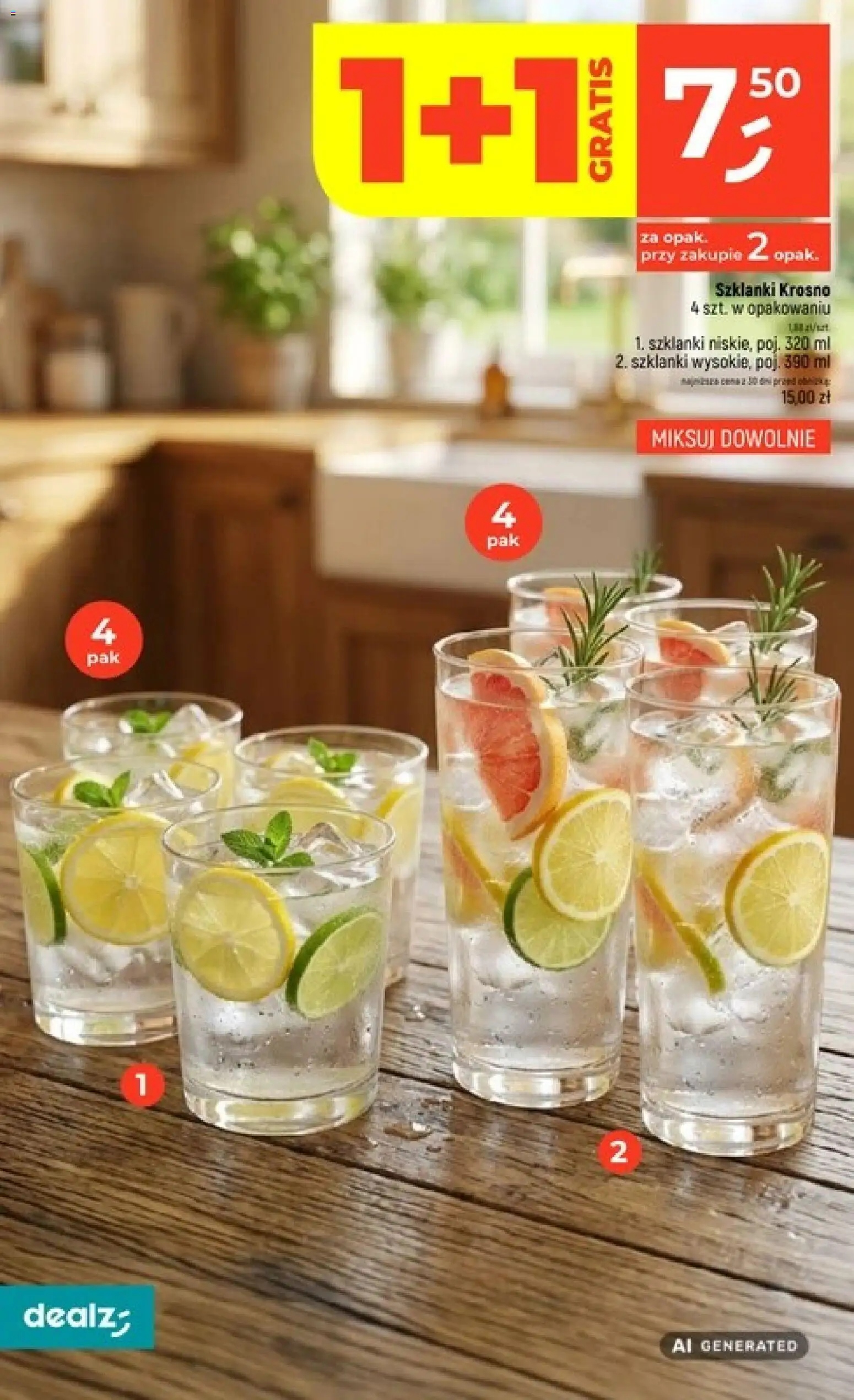 Dealz gazetka od 30.07.2026 | Strona: 28 | Produkty: Szklanki