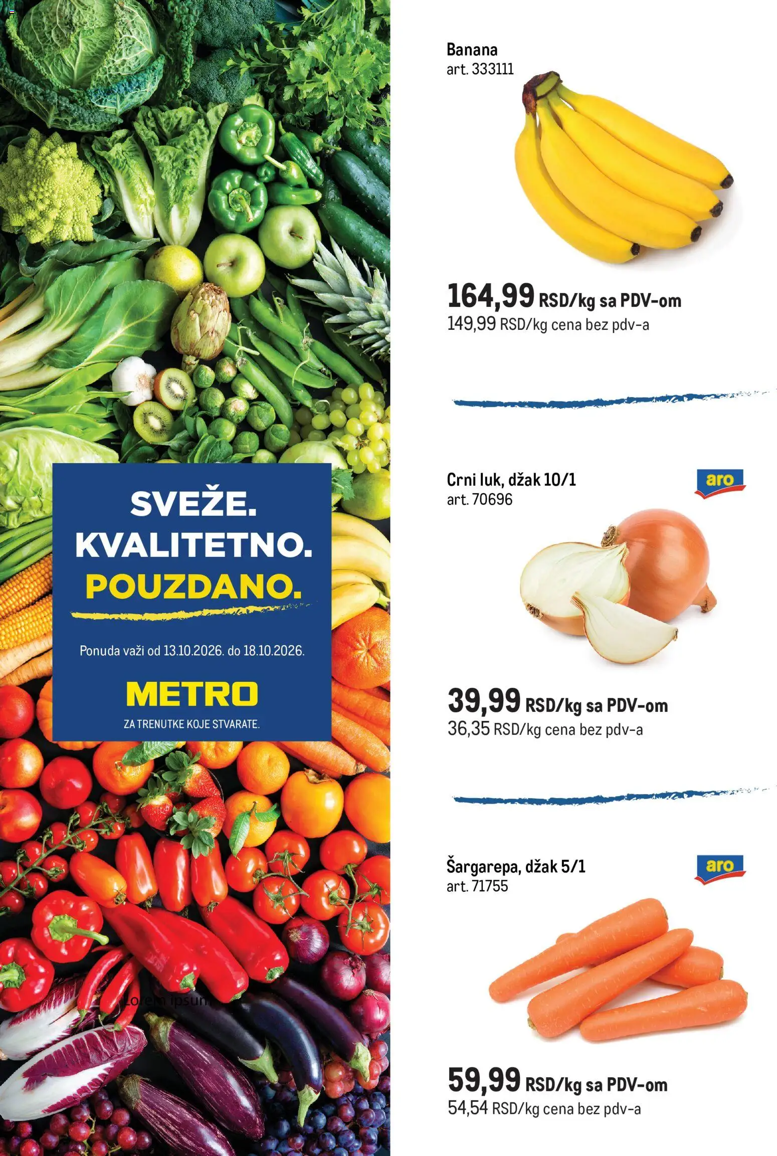 Metro katalog - važi od 13.10.2026 | Strana: 1