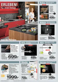 Ostermann Küchen neu erleben ab 07.05.2026 gültig | Seite: 15 | Produkte: Miele, Bosch, AEG, Geschirrspüler