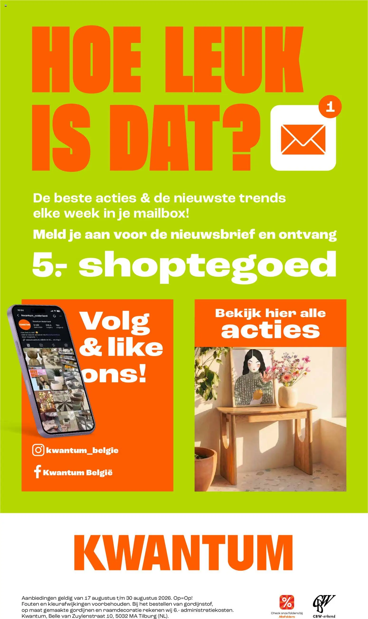 {H1} | Pagina: 21 | Producten: Folders, Gordijnen