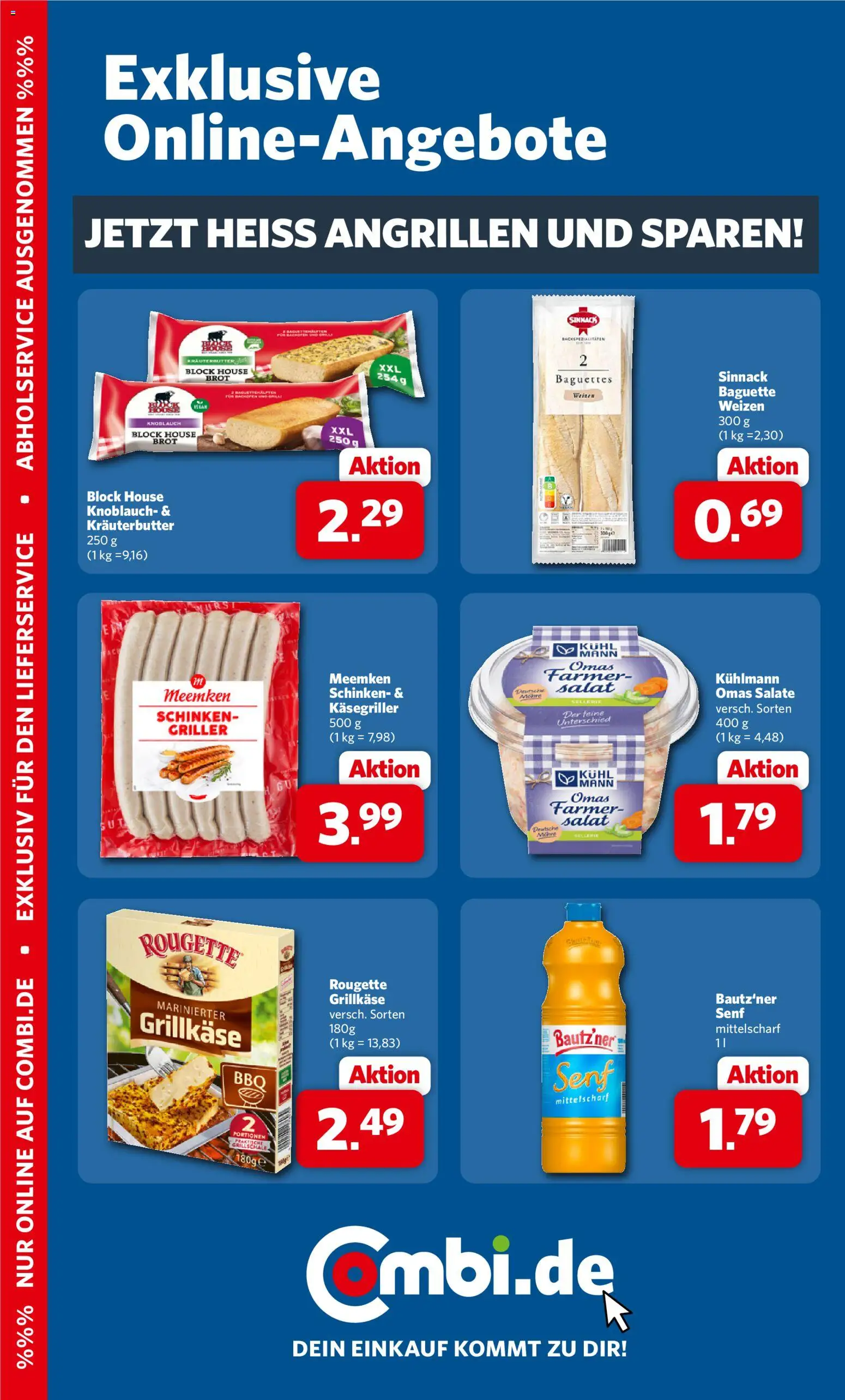 Combi Prospekt – gültig ab 21.09.2026 | Seite: 28 | Produkte: Baguette, Knoblauch, Schinken, Griller