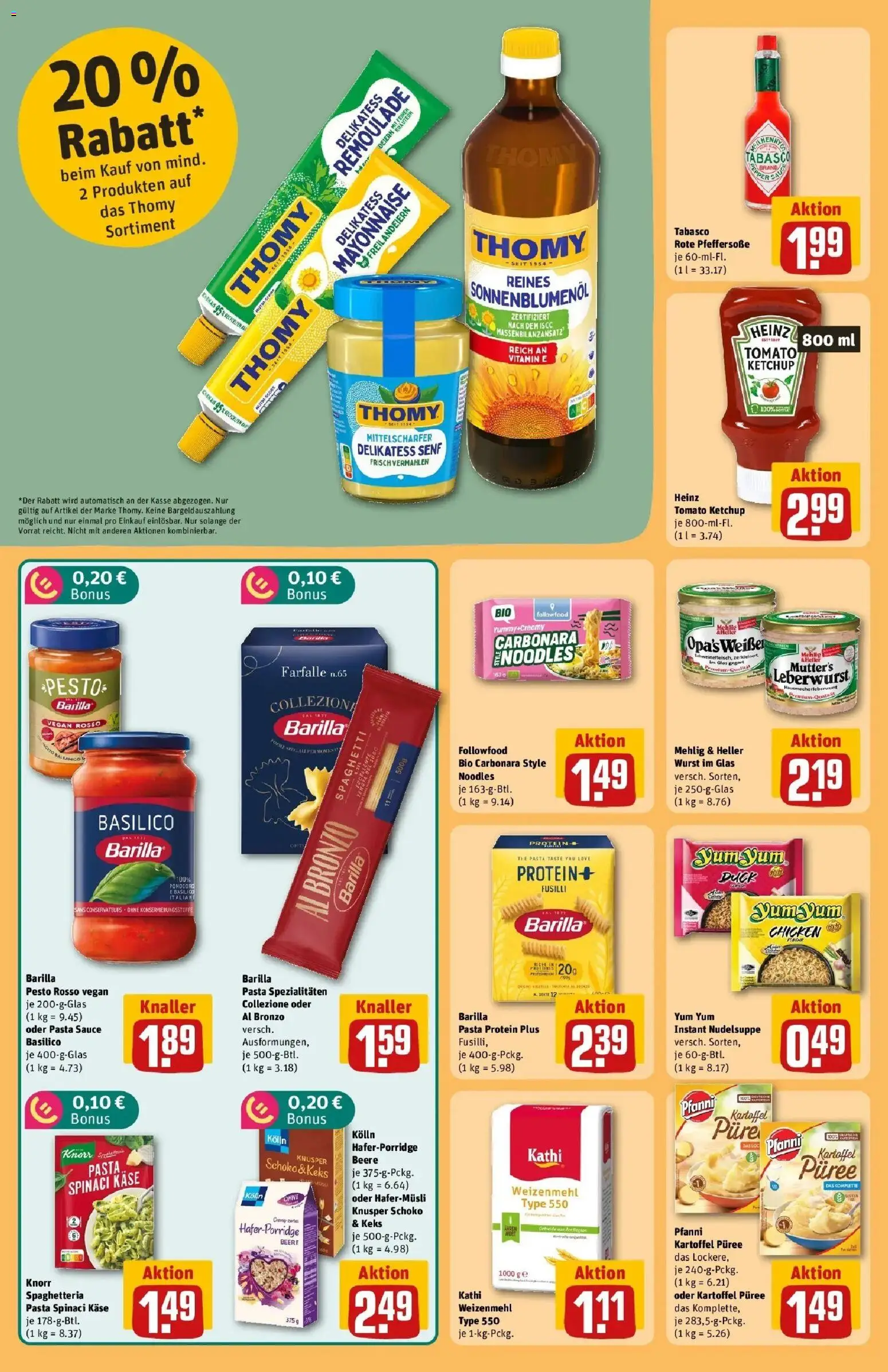 REWE Prospekt ab 26.10.2026 zum Blättern » Angebote | Seite: 24 | Produkte: Kolln, Sonnenblumenol, Mayonnaise, Pasta