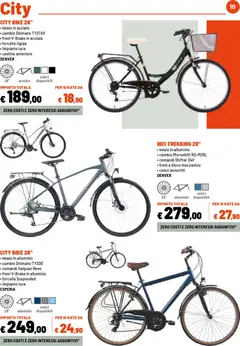 Anteprima del volantino Iper volantino Bici valido a partire dal 20.04.2026 | Pagina: 10 | Prodotti: Disco, Alluminio, Cestino