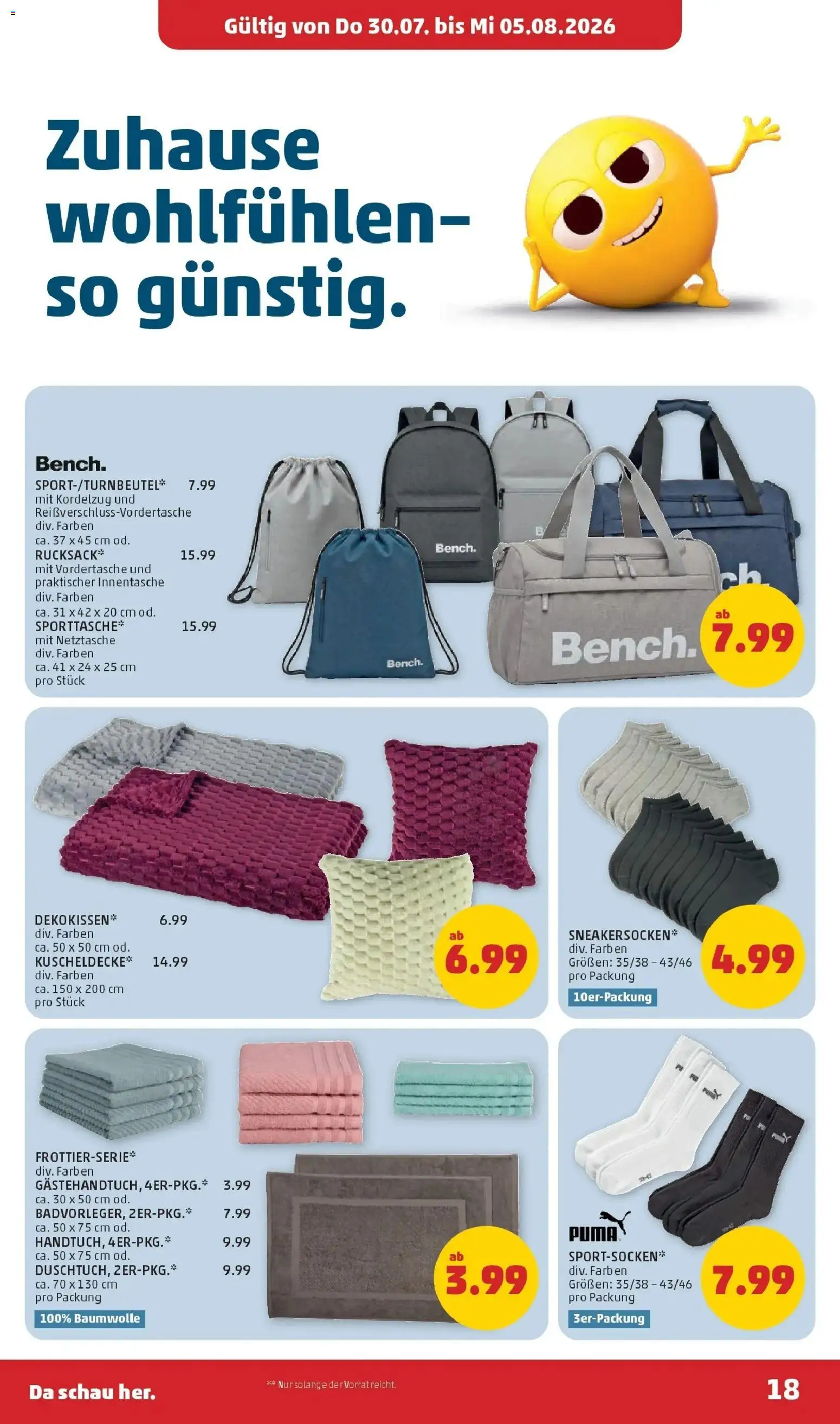 Penny Markt Die ganze Woche sparen - Wien gültig ab 30.07.2026 | Seite: 18