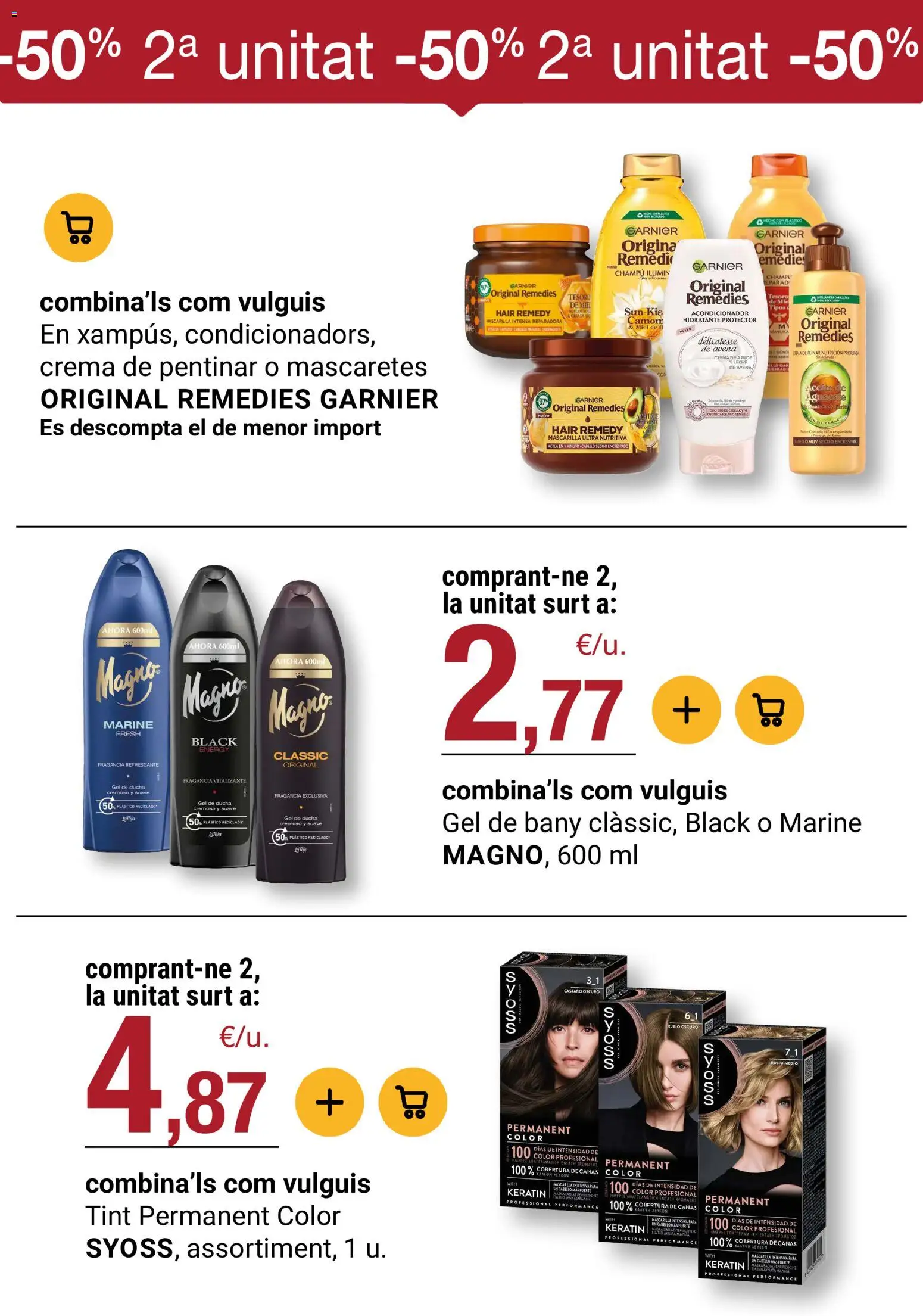 Bonpreu folleto │ válido desde el 16.06.2026 | Página: 51 | Productos: Acondicionador, Ψηφιακή κάμερα, Gel de ducha, Crema