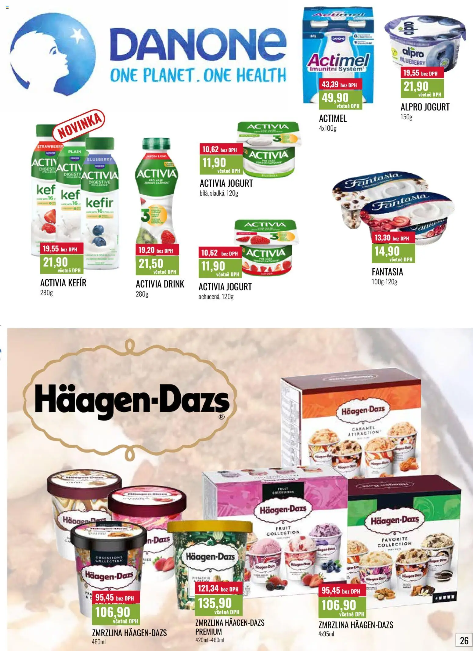 Ratio leták od 01.06.2026 | Strana: 27 | Produkty: Jogurt, Zmrzlina, Actimel, Alpro