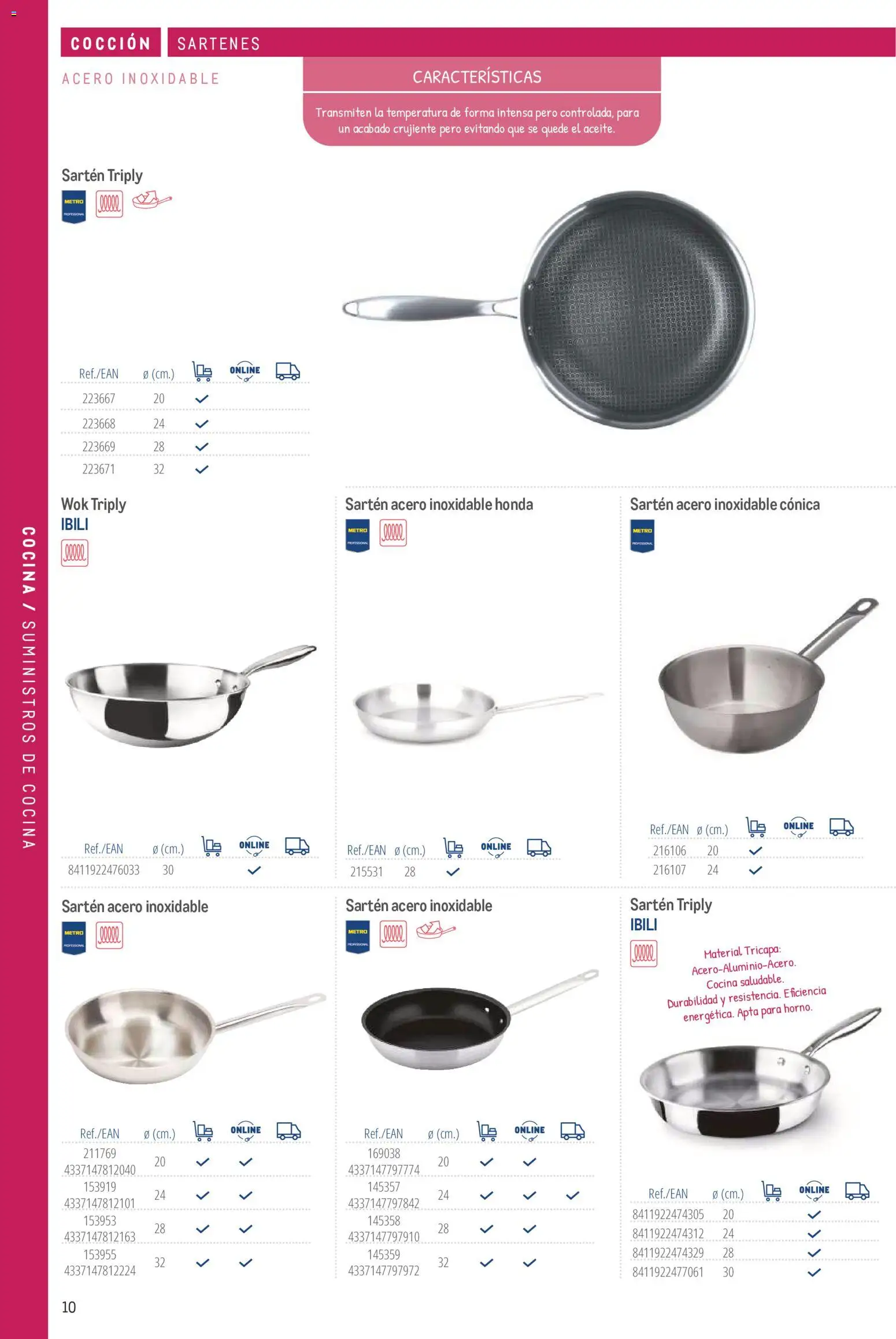 Makro catálogo │ válido desde el 19/06/2024 | Página: 10 | Productos: Cocina