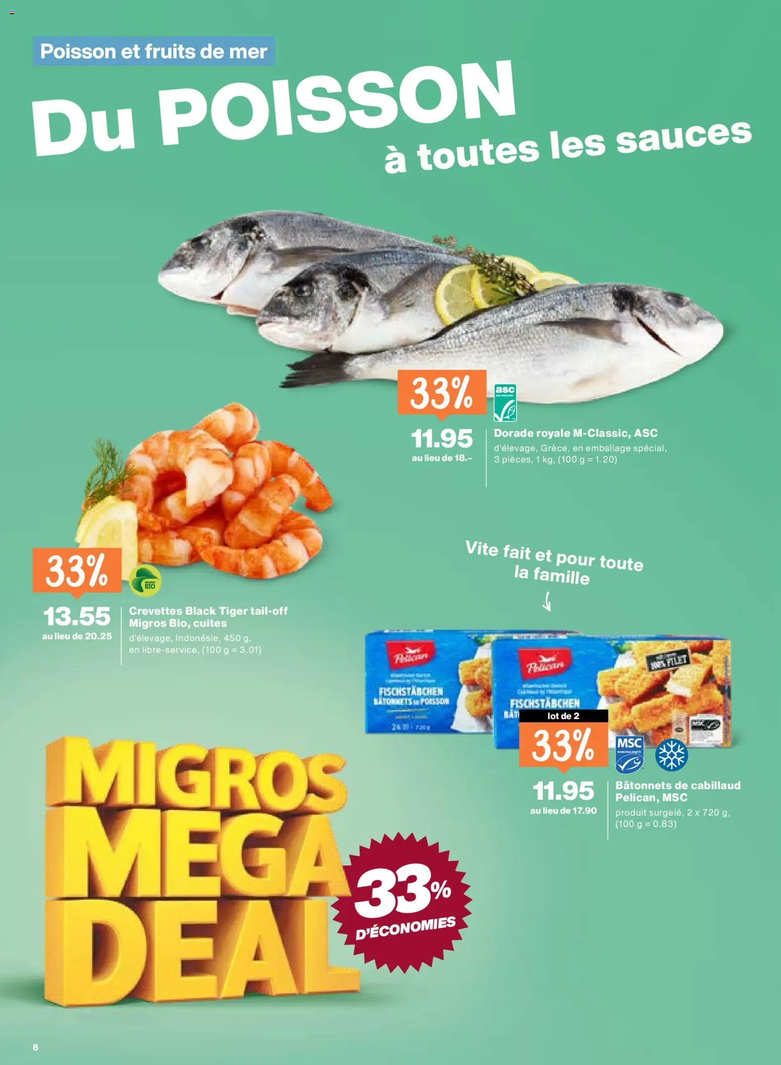 Migros aktionen FR – gültig ab 27.08.2026 | Seite: 8