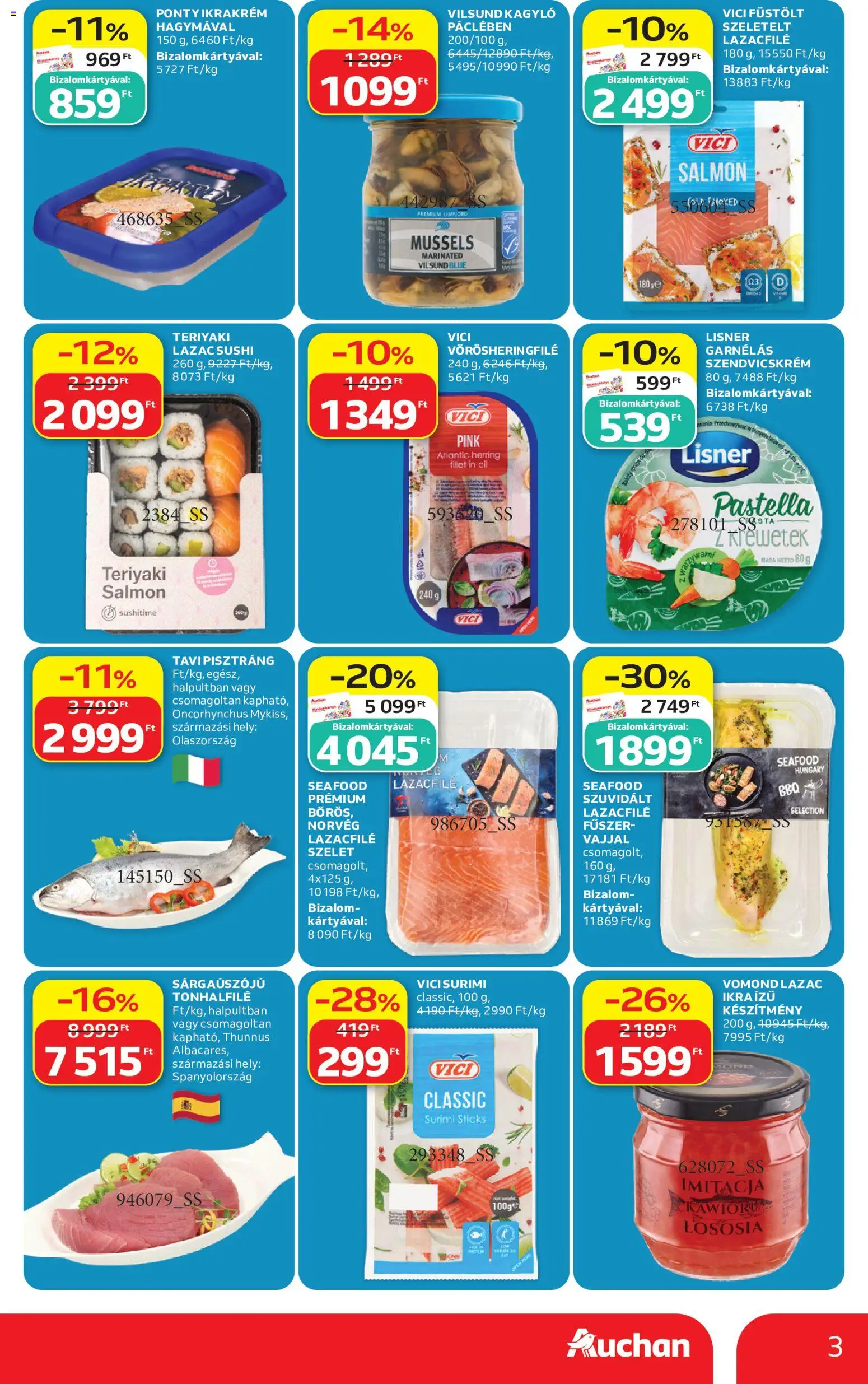 Auchan akciós ujság - amely érvényes a következő dátumtól: 2026.09.03. | Oldal: 3