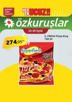 25 Eylül 2026 tarihinden itibaren geçerli olan Özkuruşlar kataloğu önizlemesi