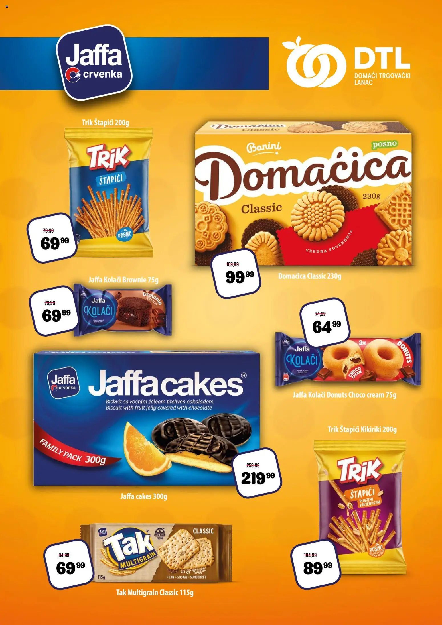 Podunavlje katalog - važi od 15.07.2026 | Strana: 3 | Proizvode: Domaćica, Brownie, Kikiriki