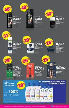 AXE, Deo sprej, odabrane vrste, 150 ml - Pregled kataloga iz trgovine Bipa, vrijedi od 28.05.2026 | Stranica: 17 | Proizvodi: Brijač, Nivea, Axe