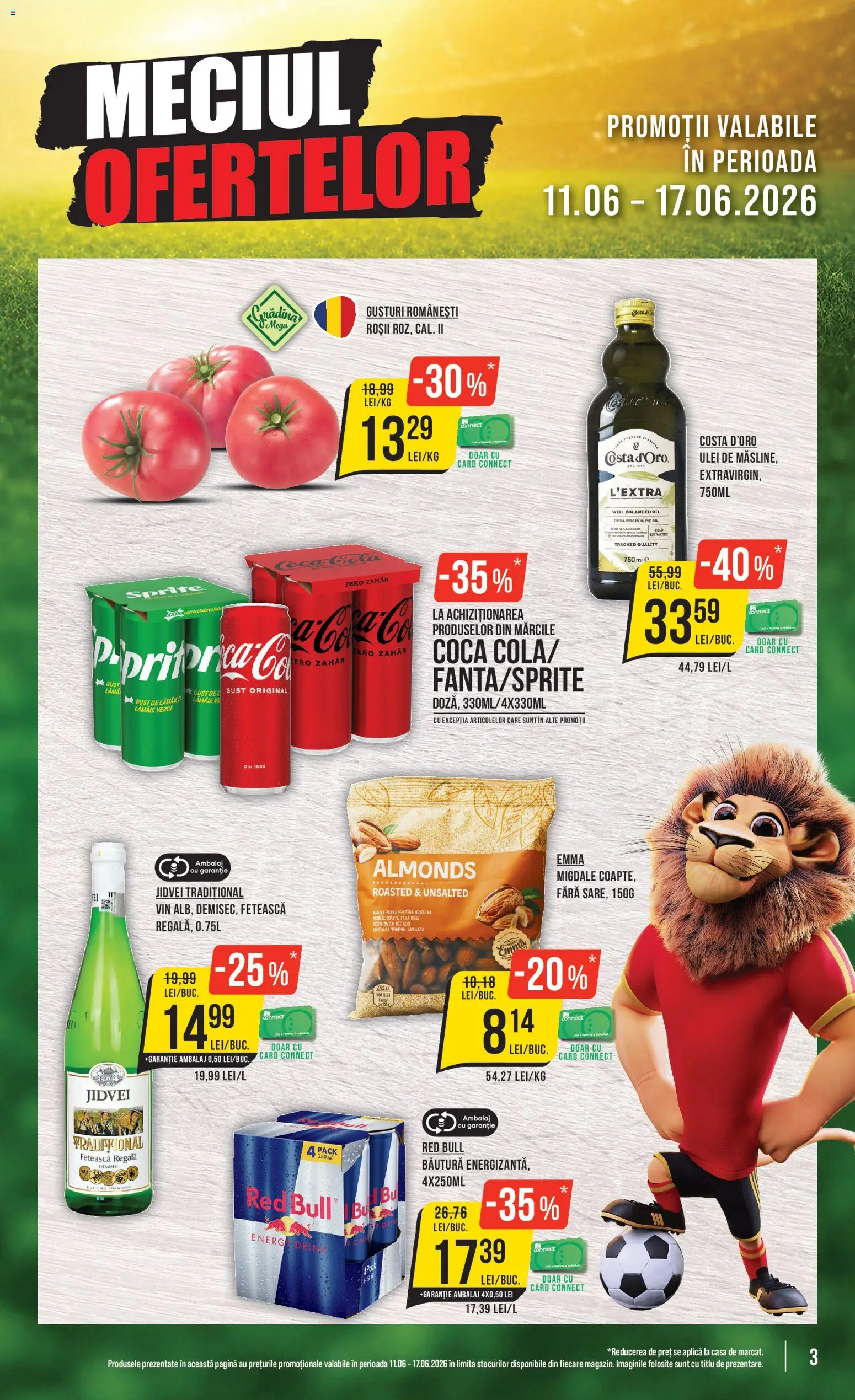 Noul catalog Mega Image – valabil de la 11.06.2026 | Pagină: 3 | Produse: Köpek Sabunu, Migdale, Ulei, Lămâie