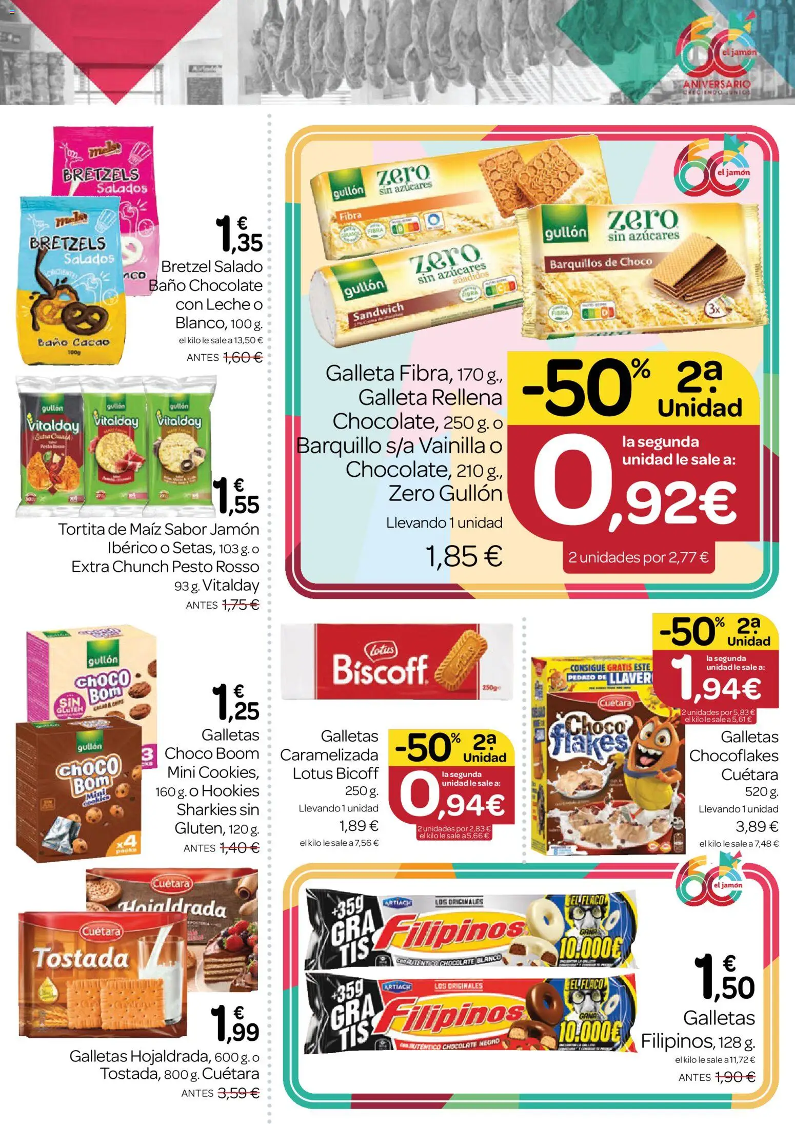 Supermercados El Jamón folleto │ válido desde el 28.05.2026 | Página: 19 | Productos: Leche, Chocolate, Jamón, Baño