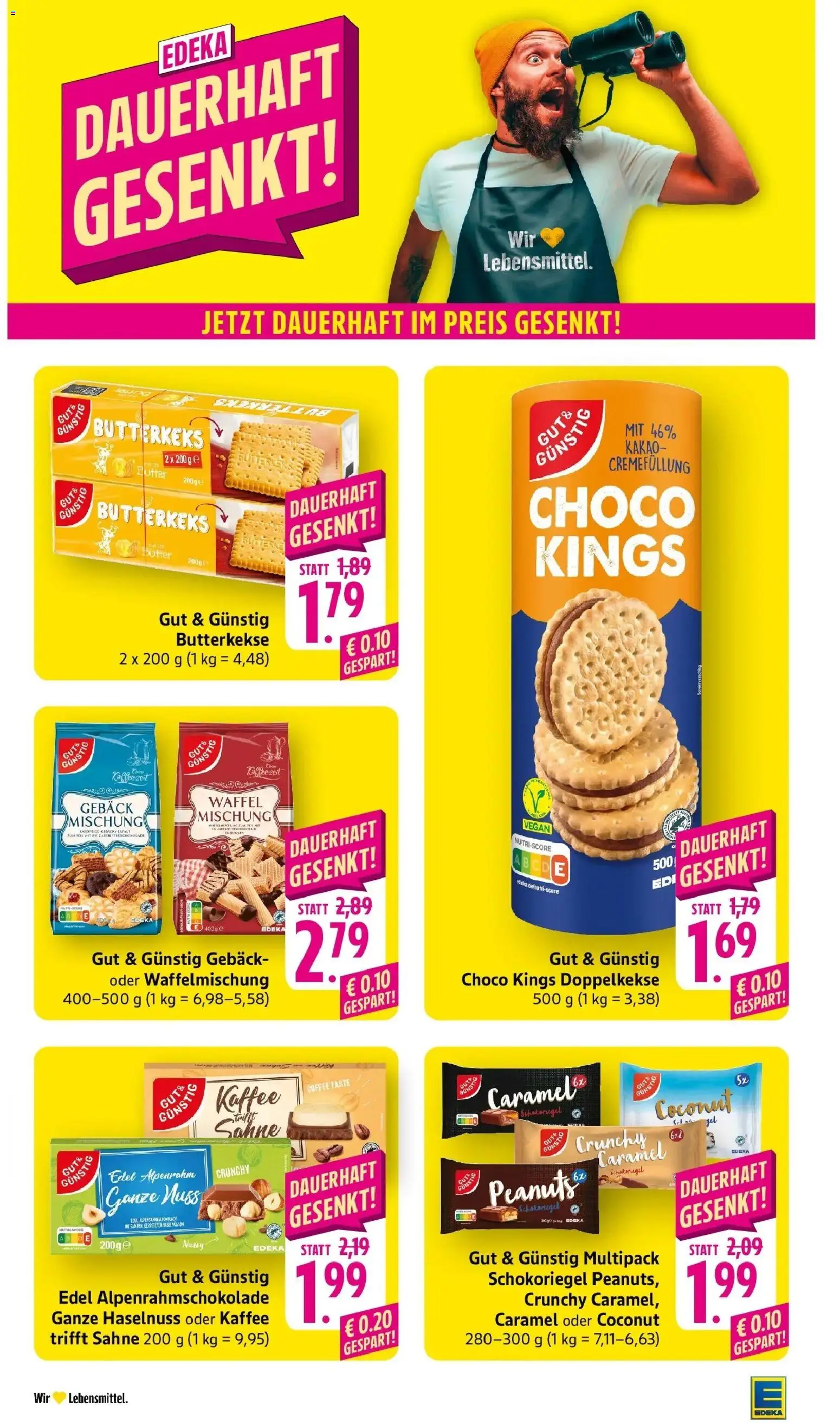 Edeka Prospekt Göppingen (ab 05.10.2026) » Angebote Online | Seite: 32 | Produkte: Butter, Kaffee, Butterkekse, Sahne