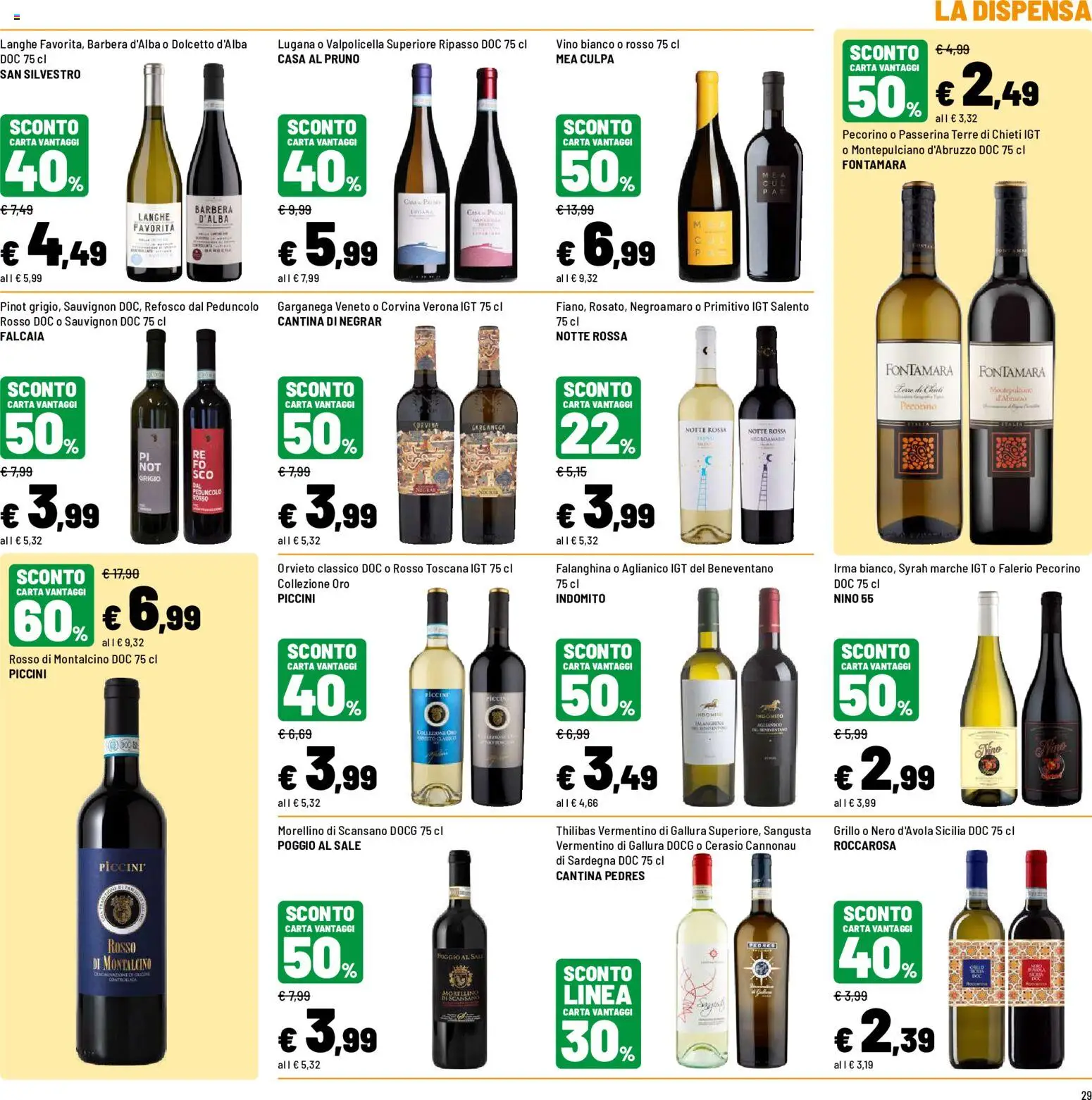Volantino Iper del 19/08/2026 | Pagina: 29 | Prodotti: Sale, Vino, Pecorino, Vino bianco