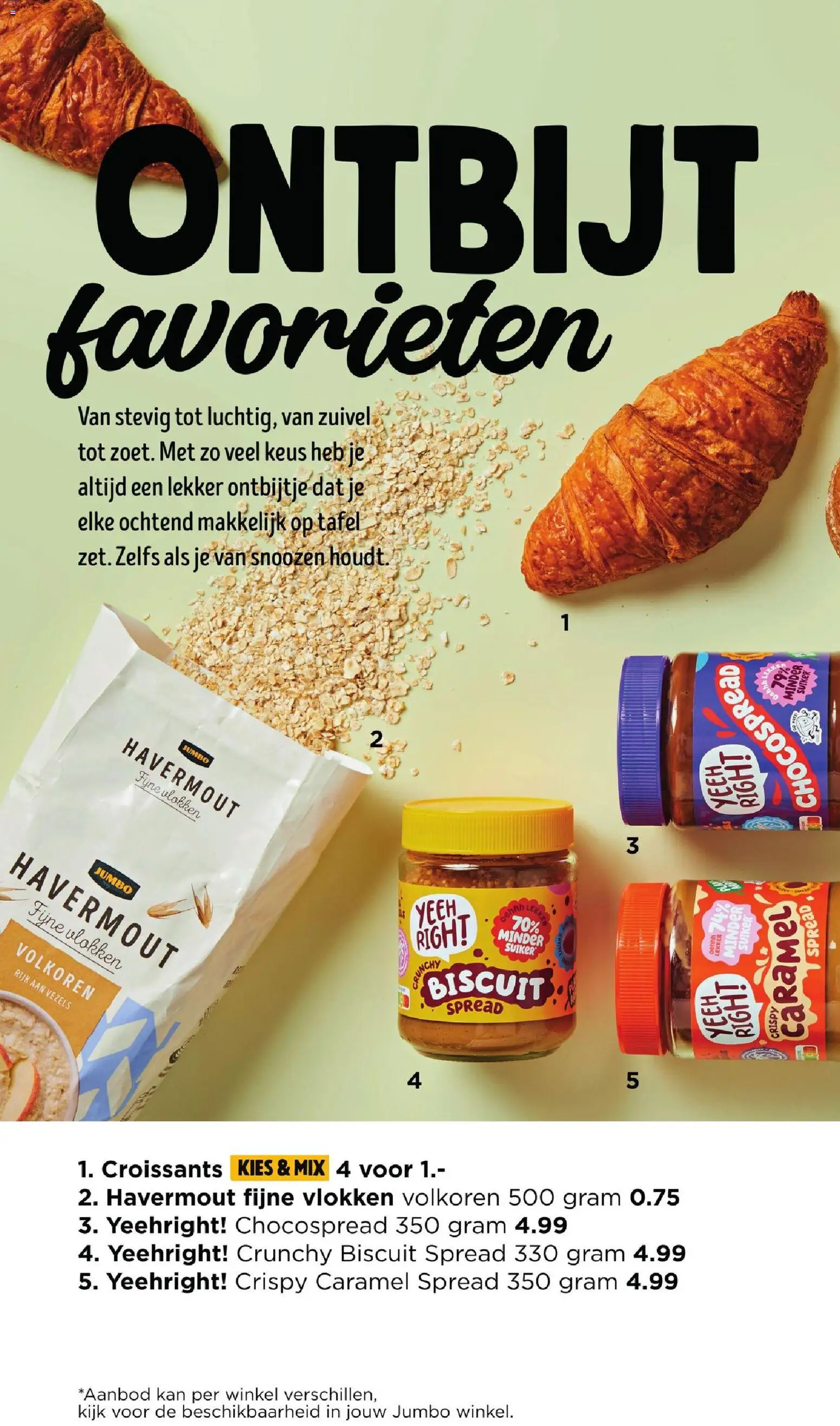 {H1} | Pagina: 5 | Producten: Zuivel, Suiker, Kan, Tafel
