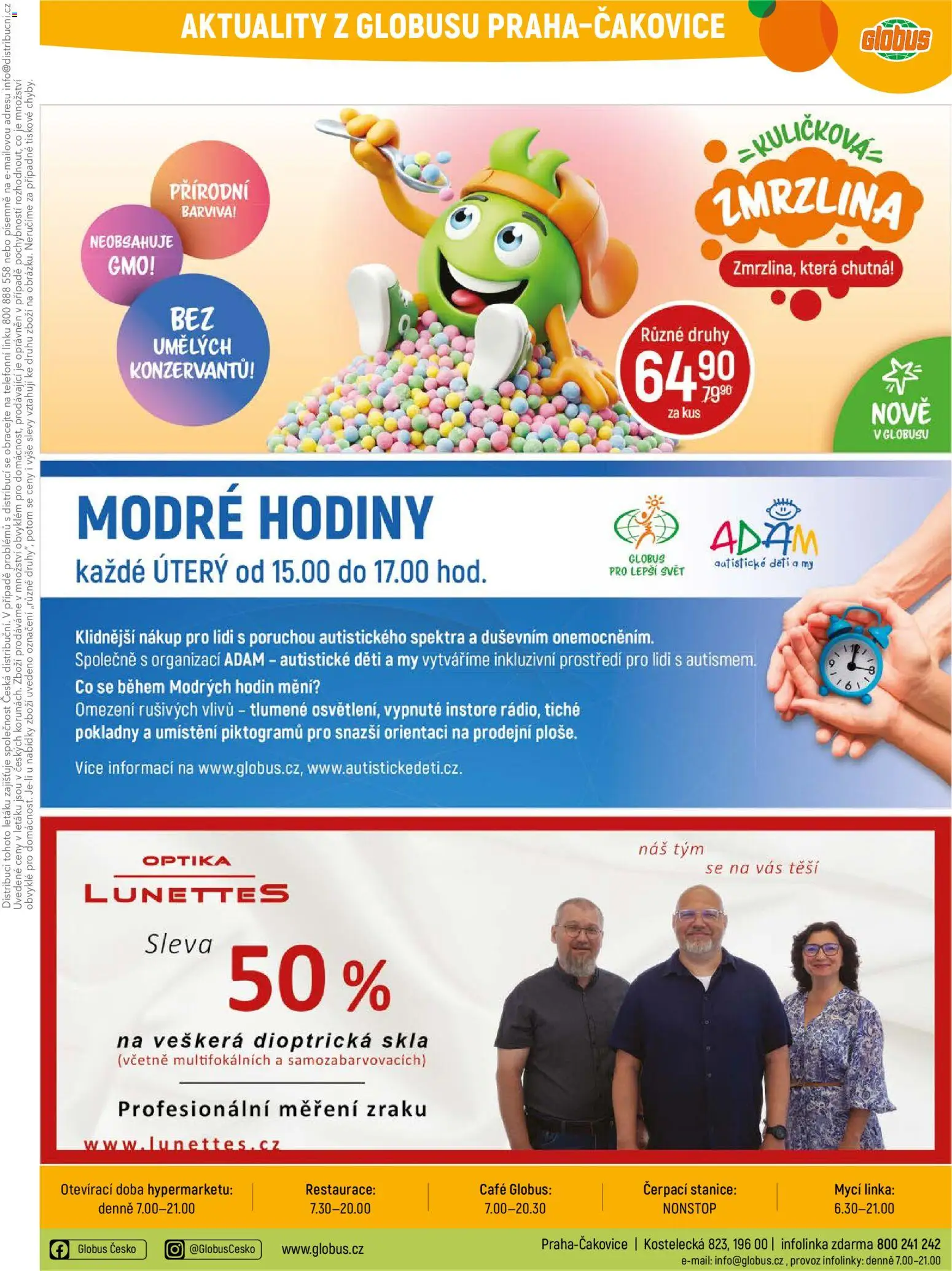 Globus leták od 10.06.2026 | Strana: 47 | Produkty: Globus, Hodiny, Zmrzlina