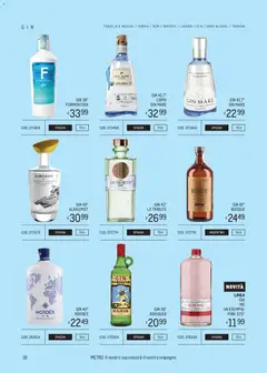 Anteprima del volantino Metro volantino Spirits Collection - Estate valido a partire dal 14/05/2026 | Pagina: 18 | Prodotti: Whisky, Rum, Tequila, The