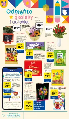 Náhled letáku Haribo Bonbony, Haribo Bonbony 80-100 g, více druhů od 24.06.2026 | Strana: 4