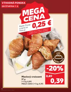 Kaufland leták platný od 07.05.2026 | Strana: 52 | Produkty: Croissant