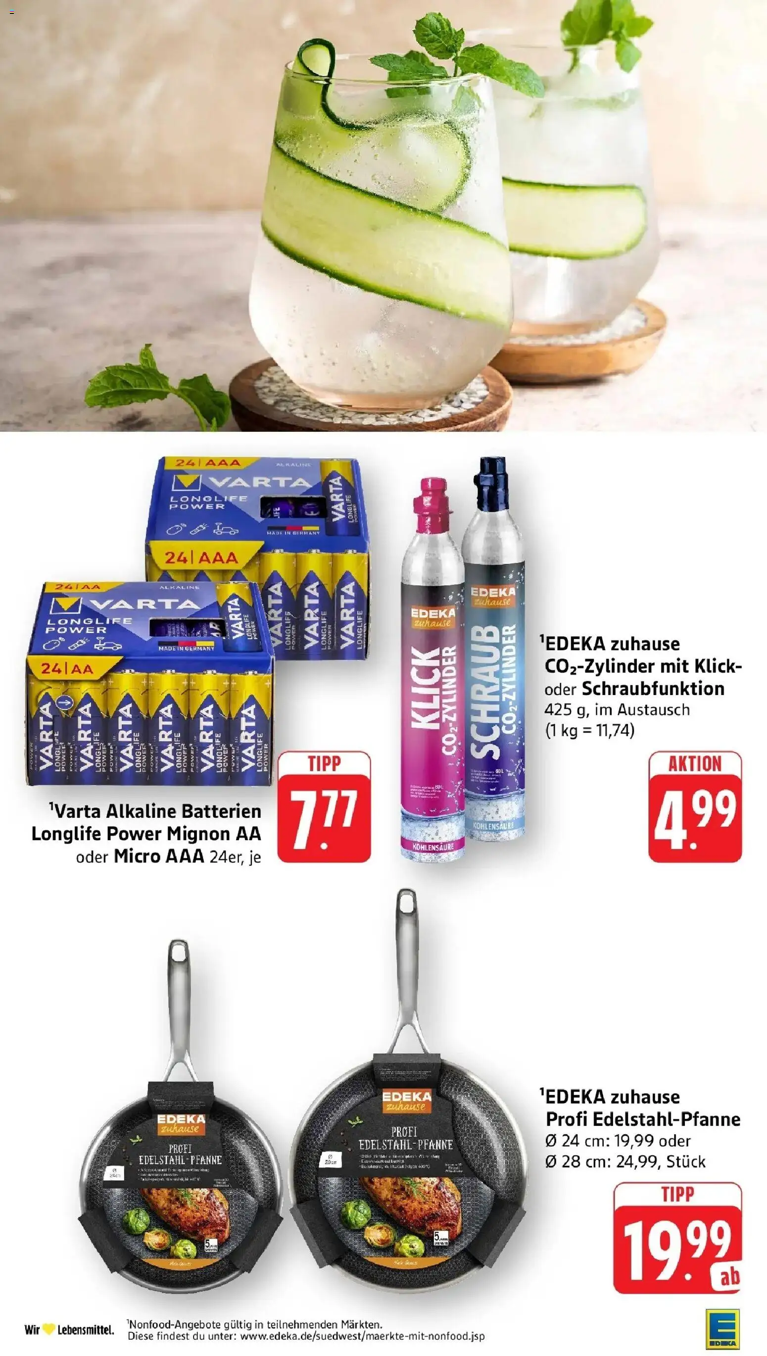 Edeka Prospekt Balingen (ab 31.08.2026) » Angebote Online | Seite: 44 | Produkte: Batterien