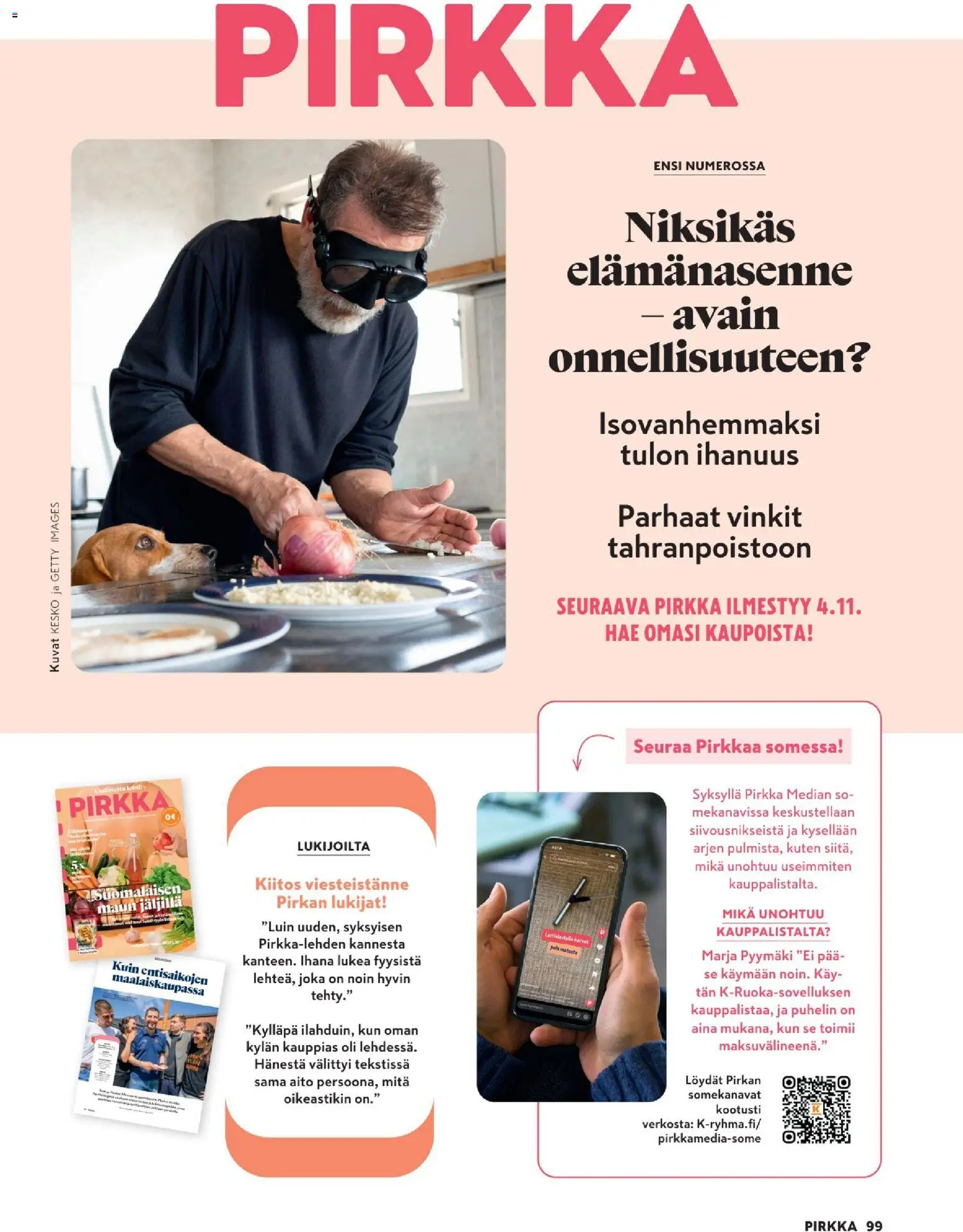 K-Market - Pirkka – voimassa 30/09/2026 alkaen | Sivu: 99