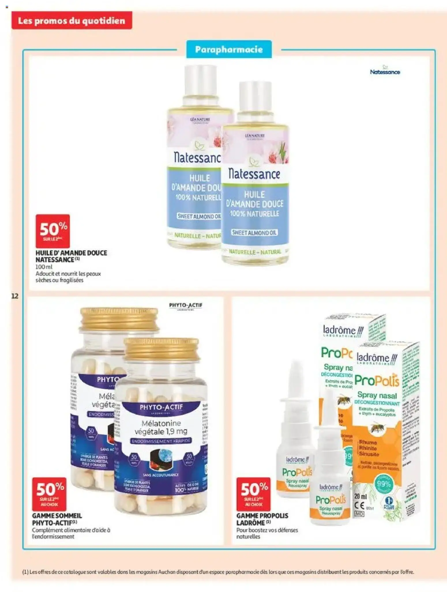 {H1} | Page: 12 | Produits: Huile d'amande douce, Huile