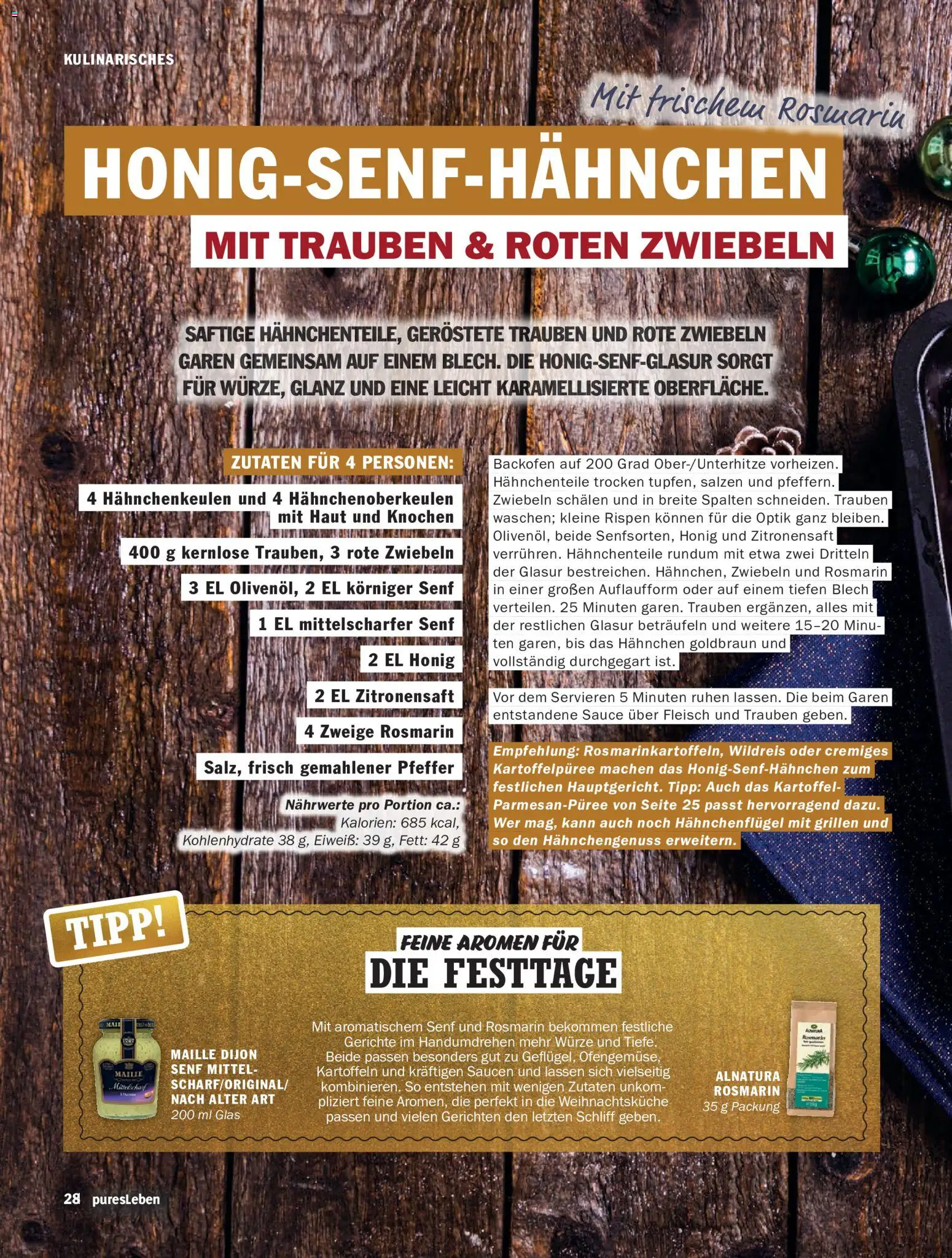 HIT pures Leben 04/2026 – gültig ab 06.10.2026 | Seite: 28 | Produkte: Trauben, Pfeffer, Backofen, Fleisch