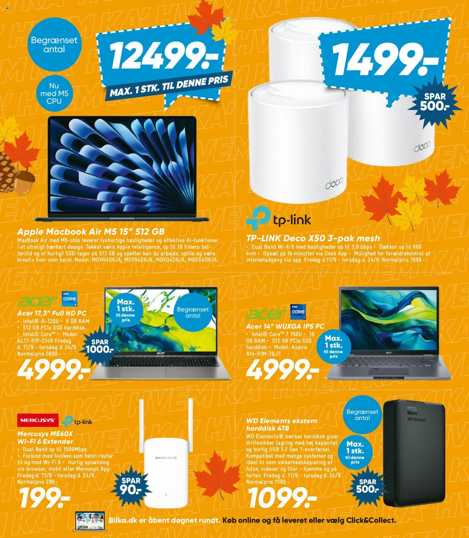 Bilka tilbudsavis – gyldig fra 11/09/2026 | Side: 26 | Produkter: RAM, USB, Harddisk, Router