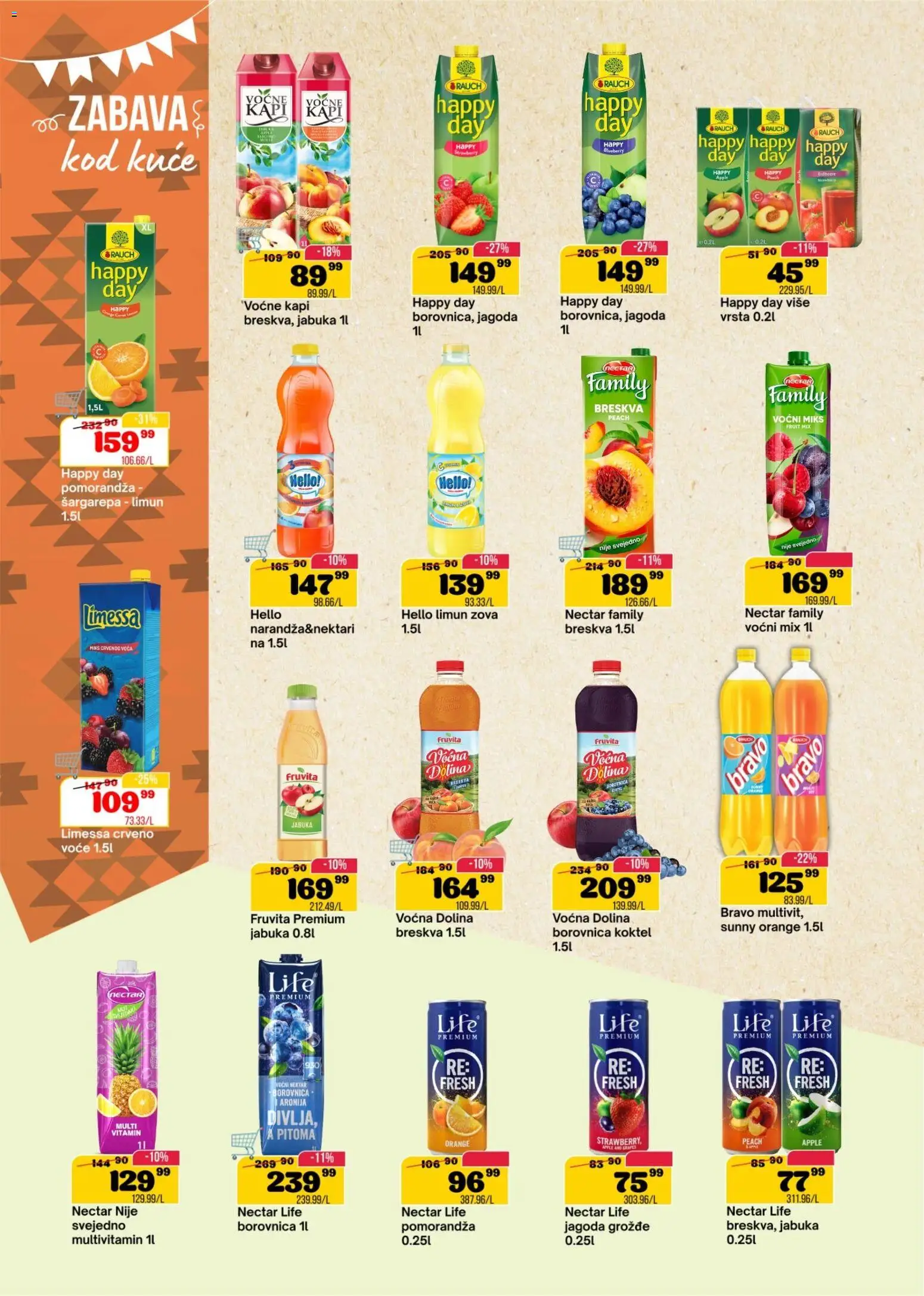 Senta Promet katalog - važi od 17.06.2026 | Strana: 14 | Proizvode: Šargarepa, Fruvita, Pomorandza, Limun