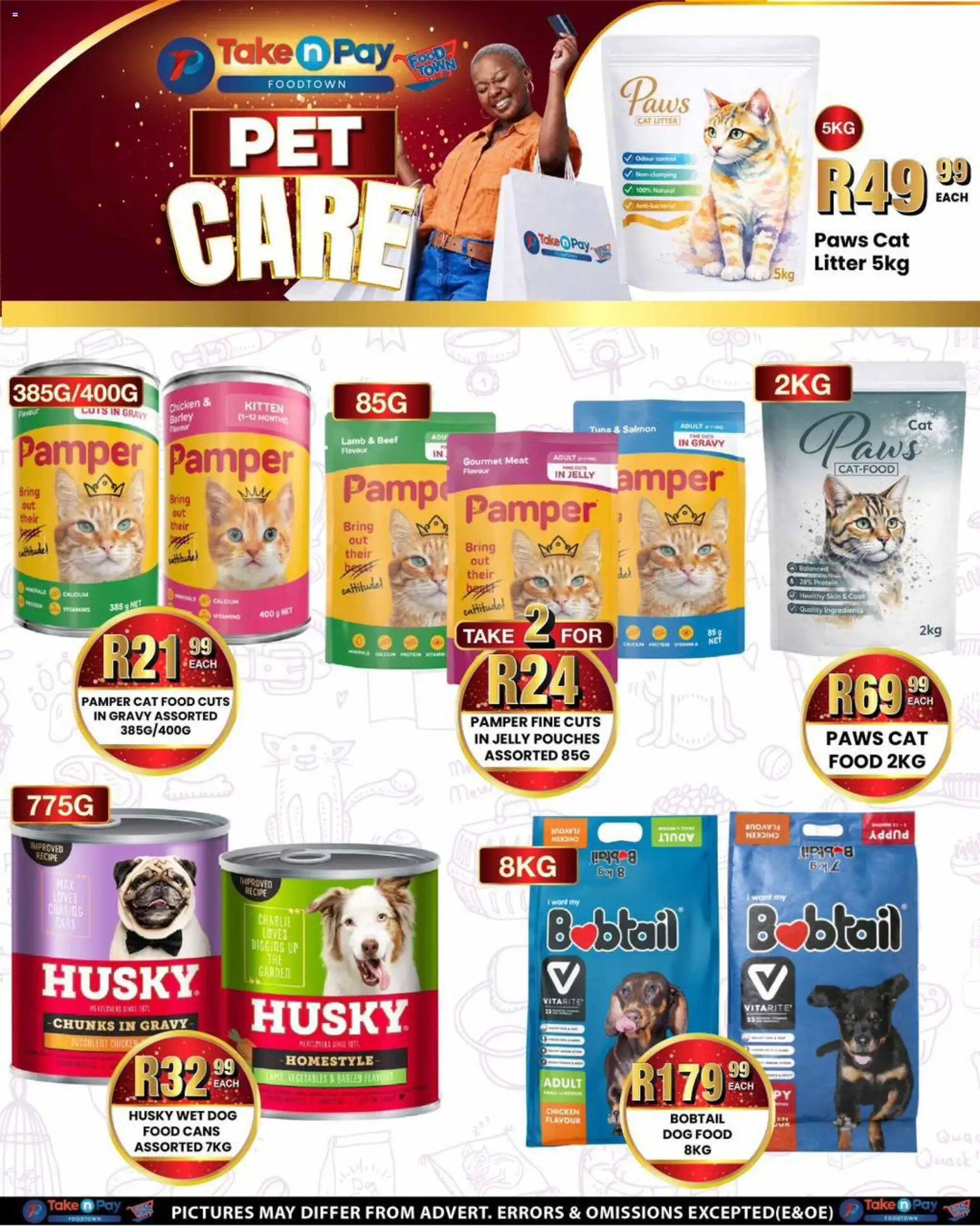 New Take n Pay catalogue – valid from 01.06.2026 | Page: 35 | Products: Coat, Detergente líquido, Chicken, Cat litter