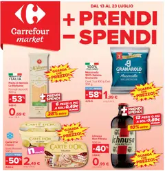 Anteprima del volantino Carrefour volantino Market - Milano valido a partire dal 13/07/2026