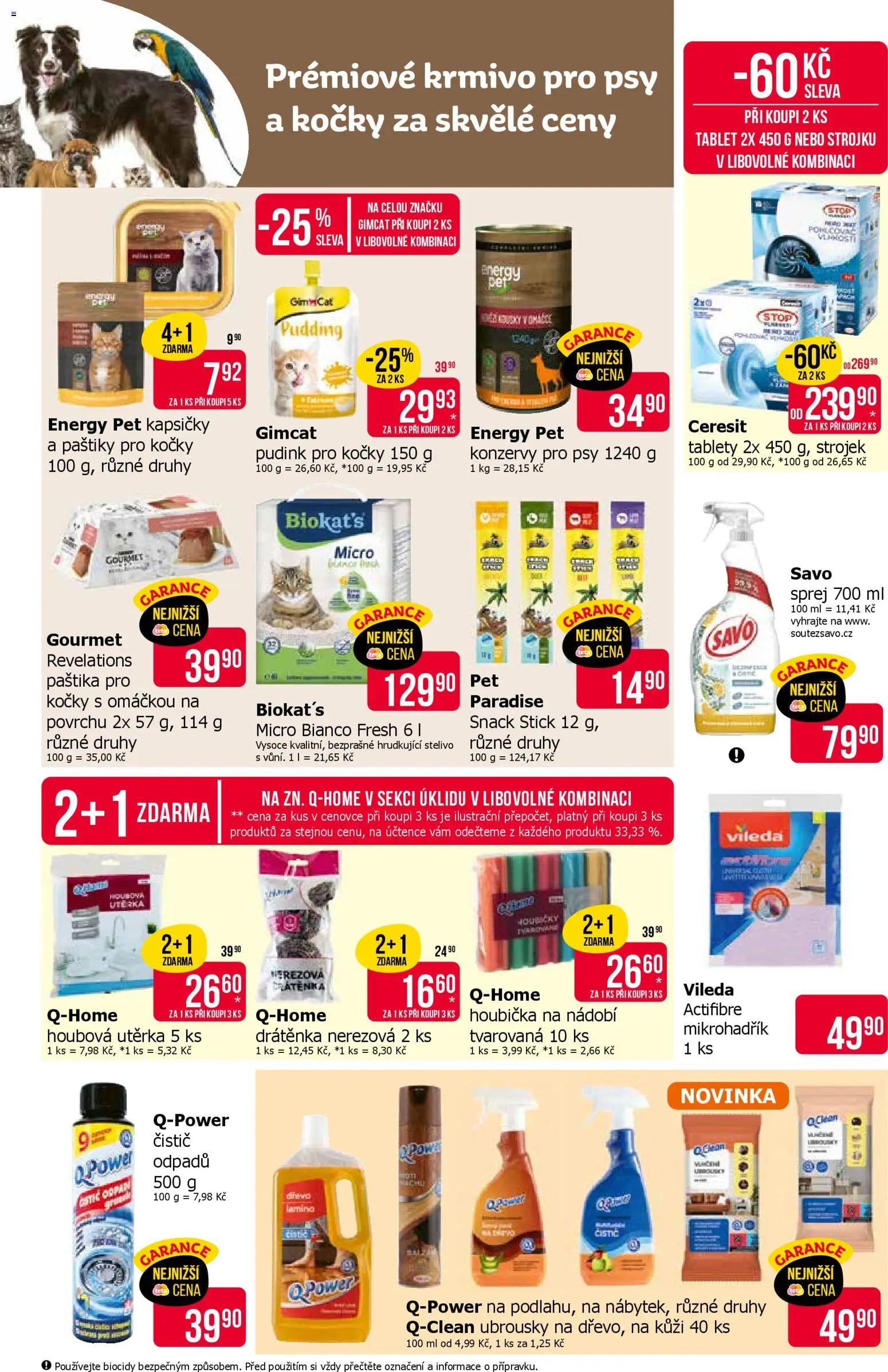 TETA Drogerie leták od 12.03.2026 | Strana: 17 | Produkty: Nádobí, Stelivo, Ceresit tablety, Paštika