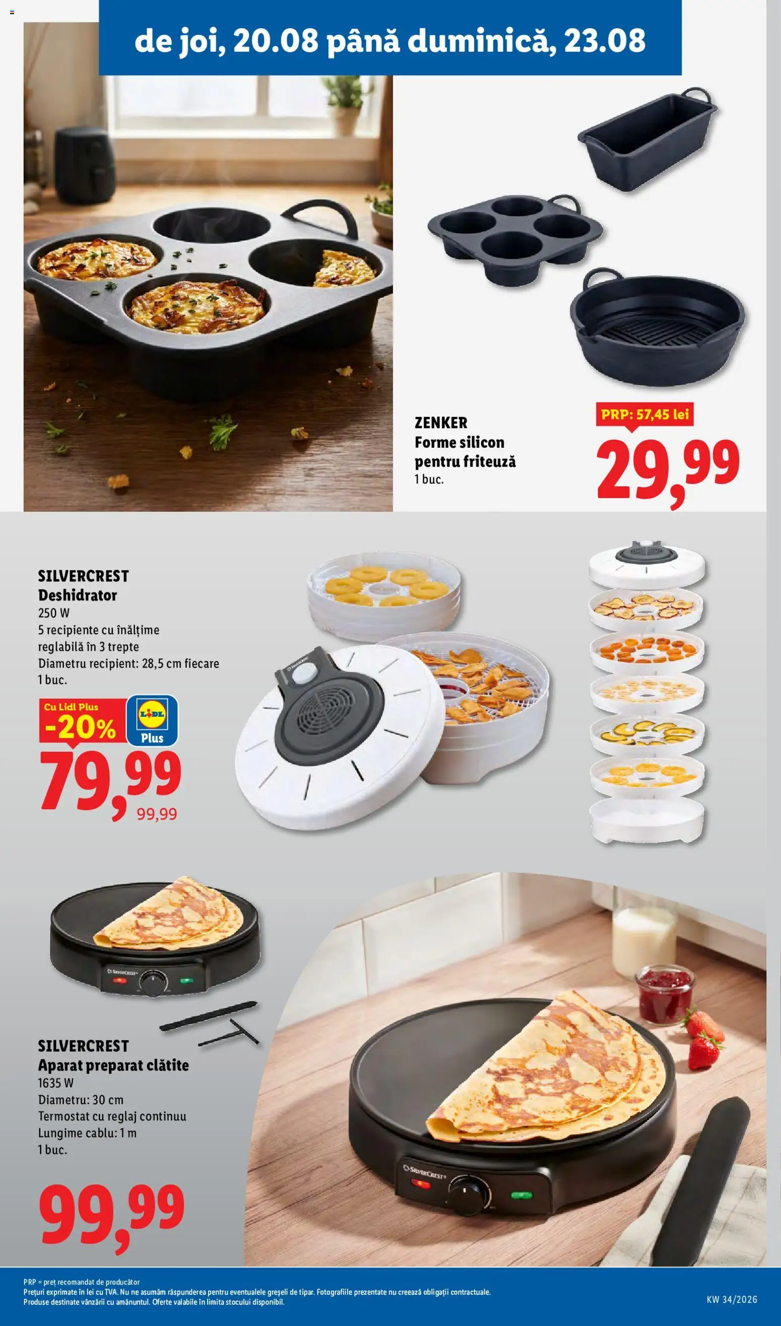 Noul catalog Lidl – valabil de la 17.08.2026 | Pagină: 87 | Produse: Friteuză, Recipiente, Clătite, Plus