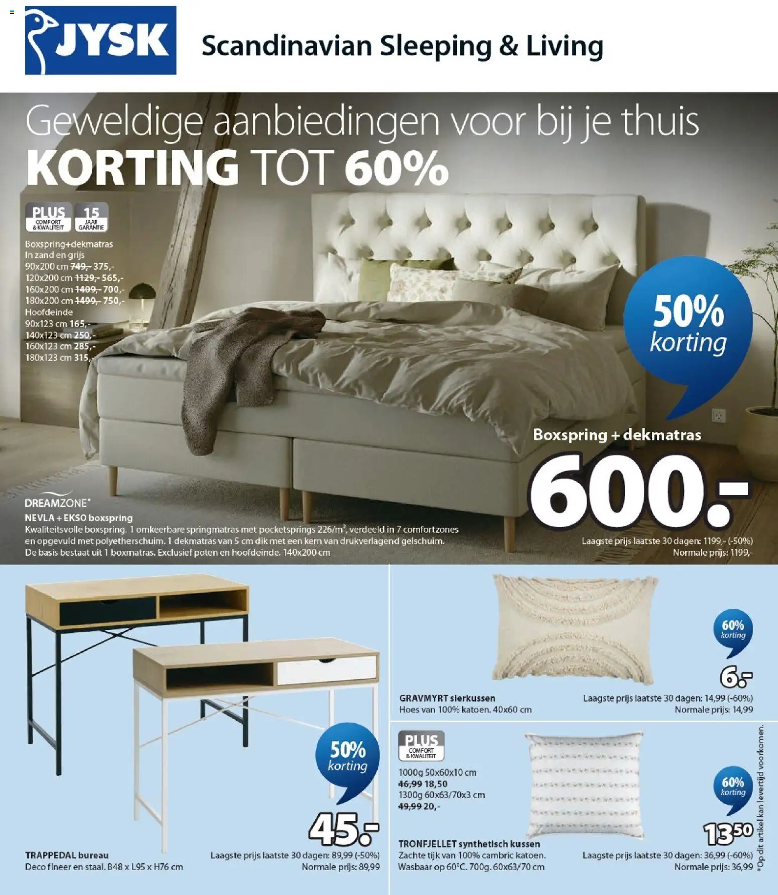 {H1} | Pagina: 1 | Producten: Kussen, Bureau, Kan