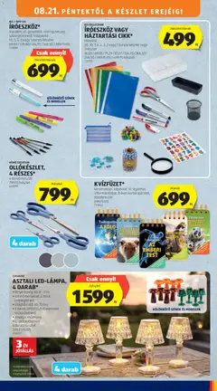 Aldi akciós újság - amely érvényes a következő dátumtól: 2026.08.21. | Oldal: 37
