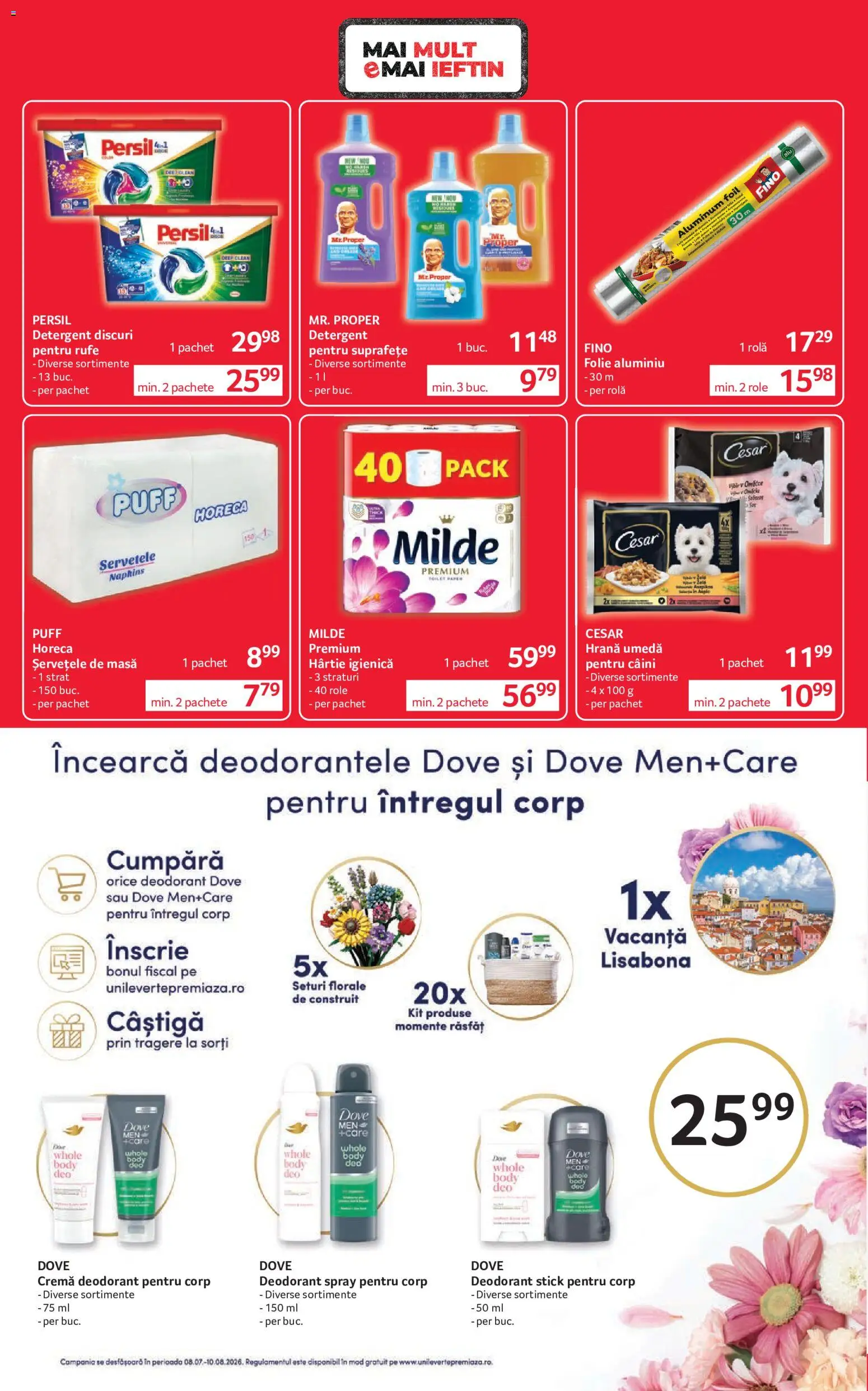 Noul catalog Selgros – valabil de la 10.07.2026 | Pagină: 12 | Produse: Pomelo, Masă, Deodorant, Detergent