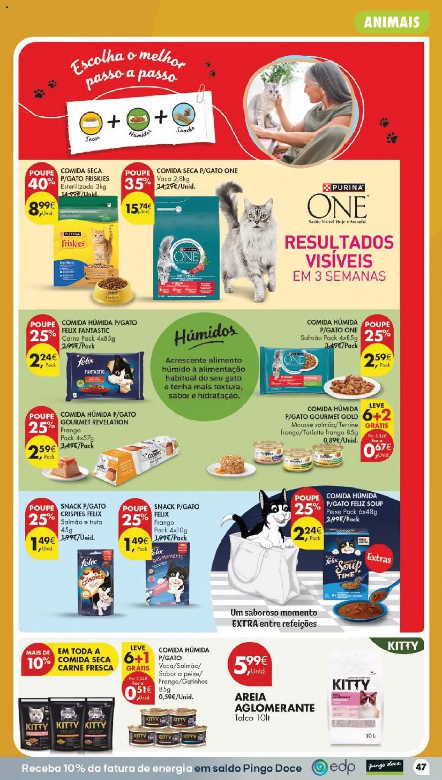 Pingo Doce folheto │ válido de 04/08/2026 | Página: 53 | Produtos: Areia, Frango, Salmão, Carne